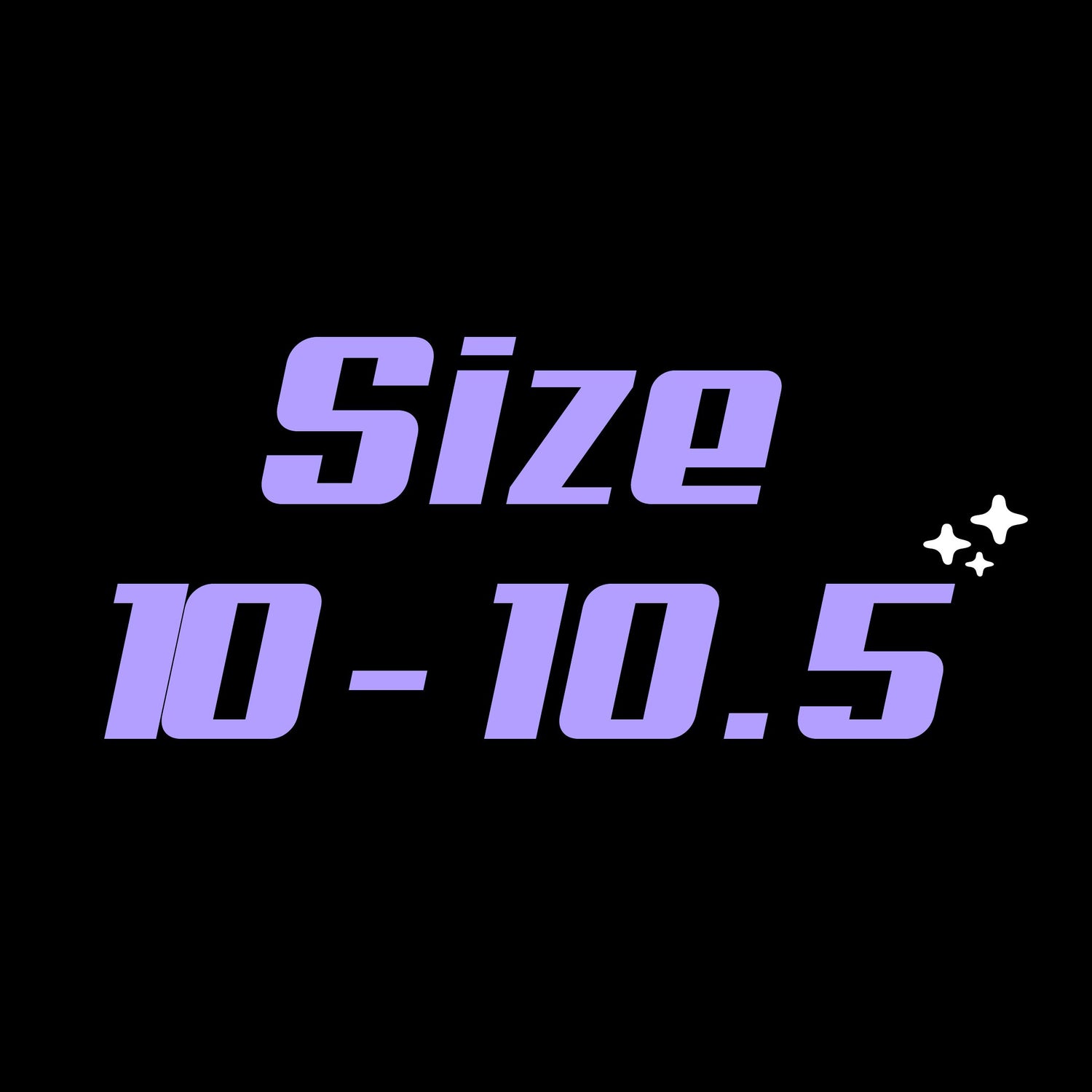Size 10-10.5