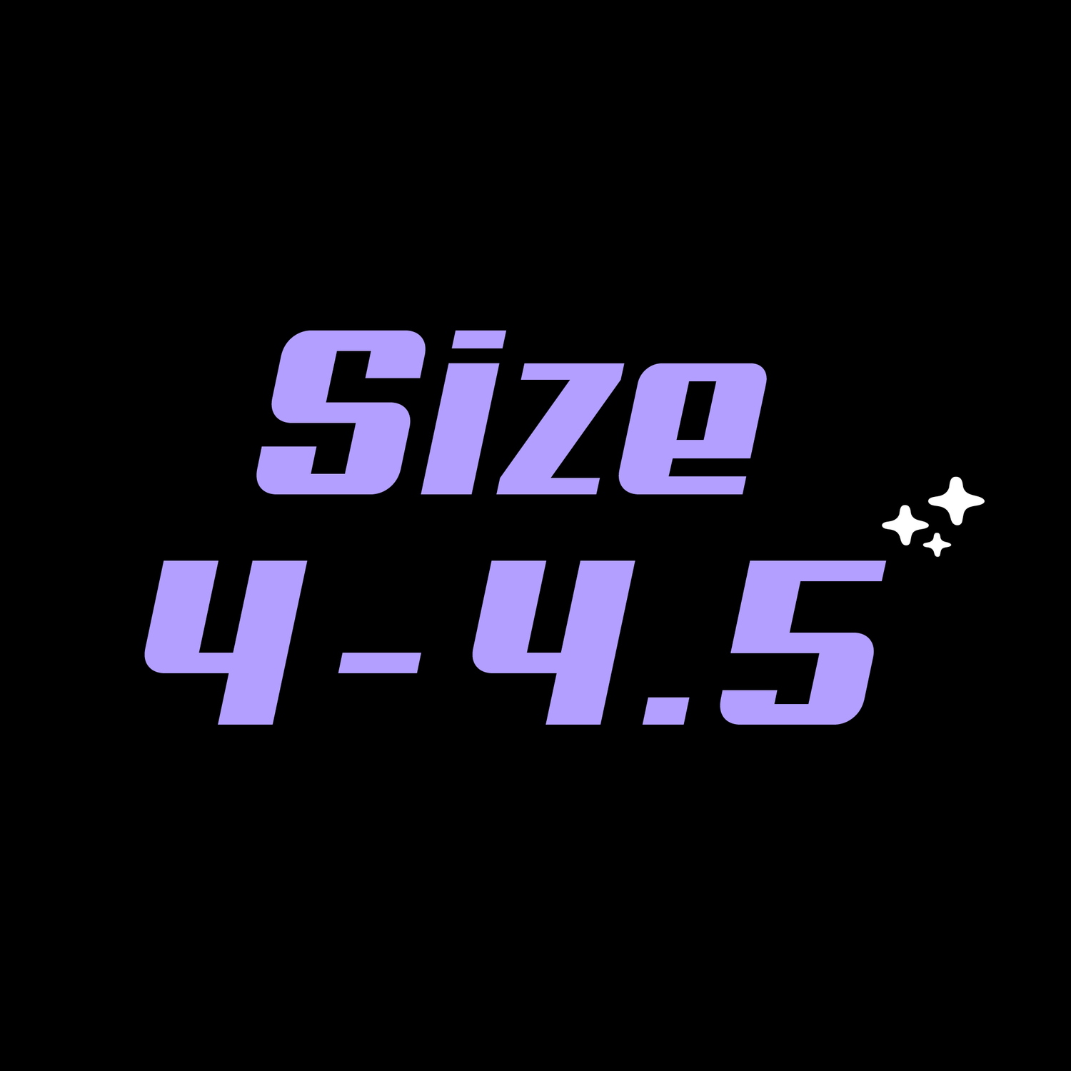 Size 4-4.5