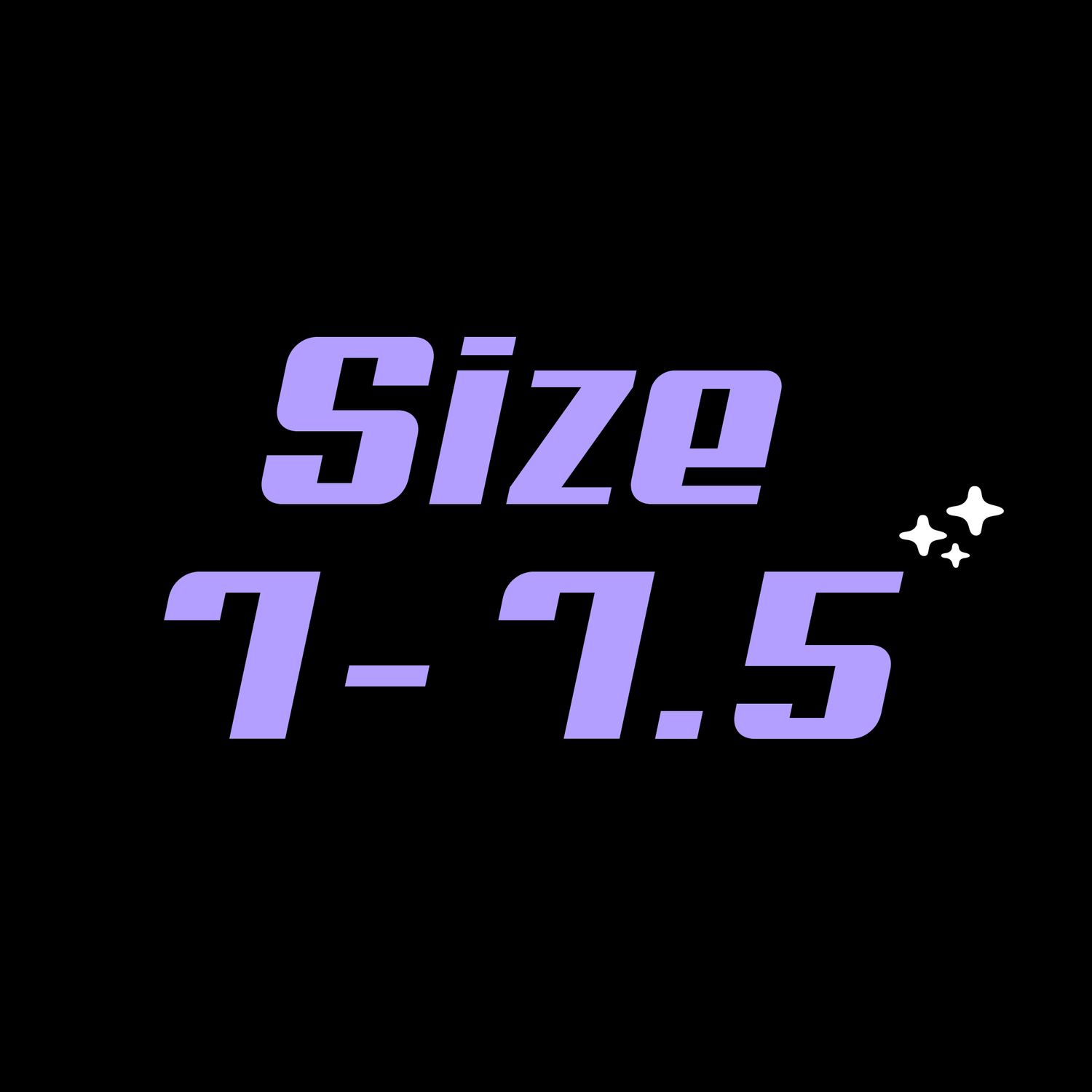 Size 7-7.5