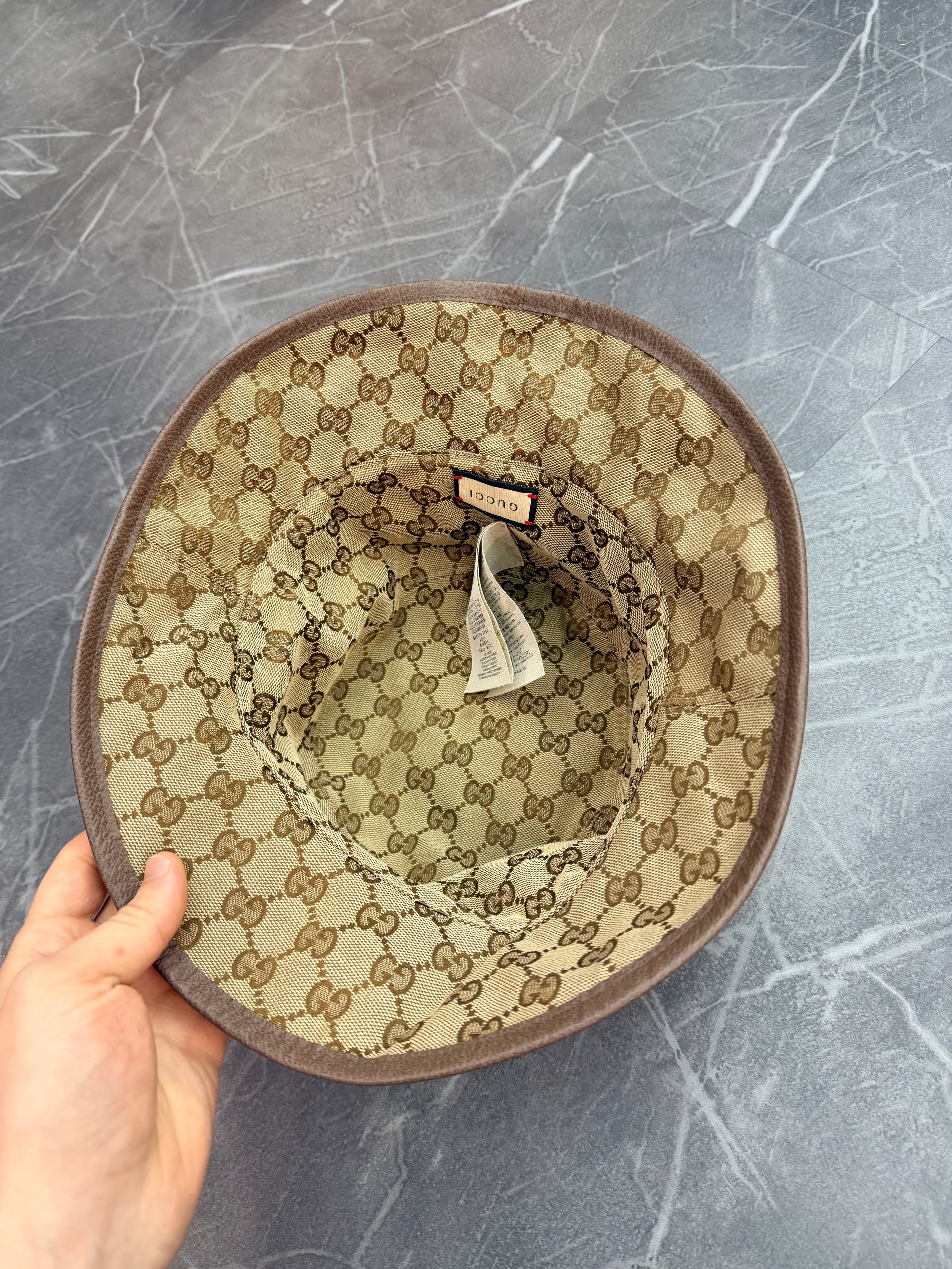 Gucci Monogram Reversible Bucket Hat
