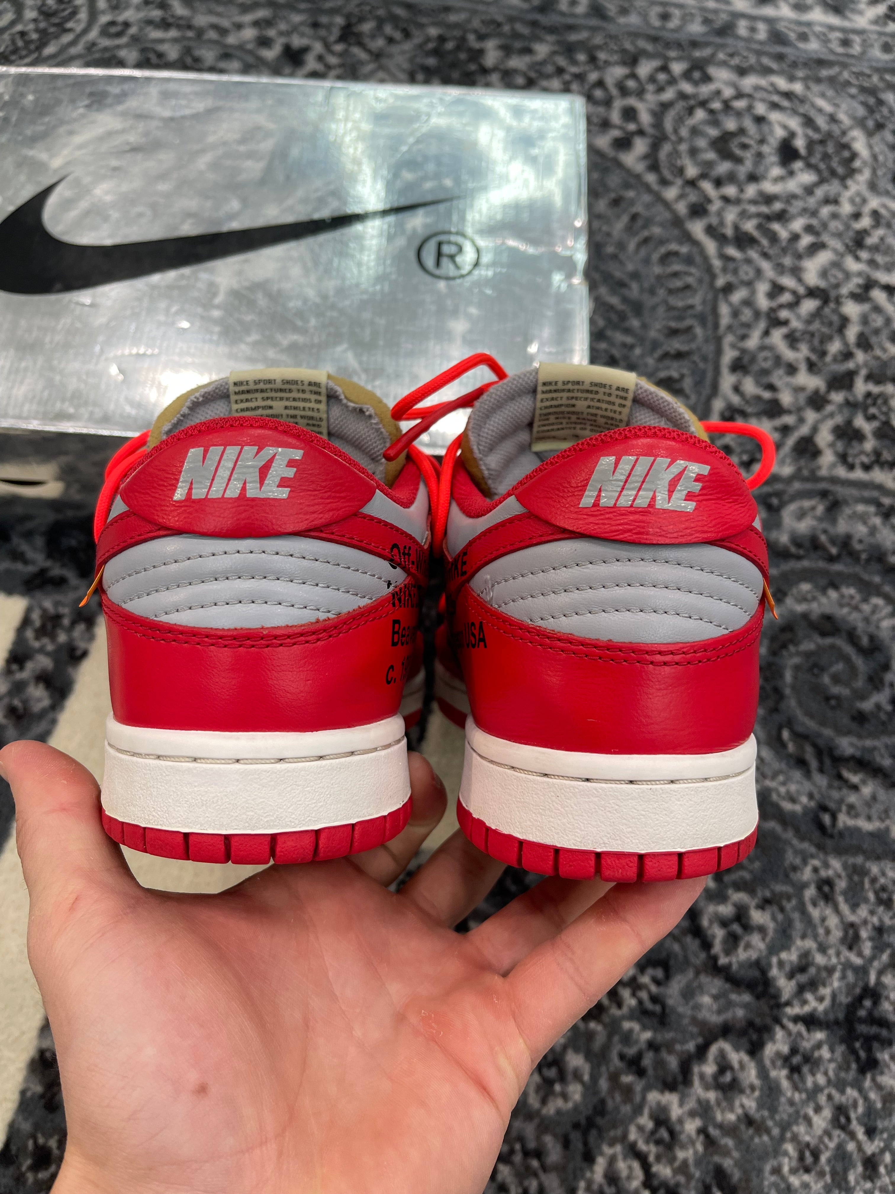 Nike Dunk Off-White “University Red”