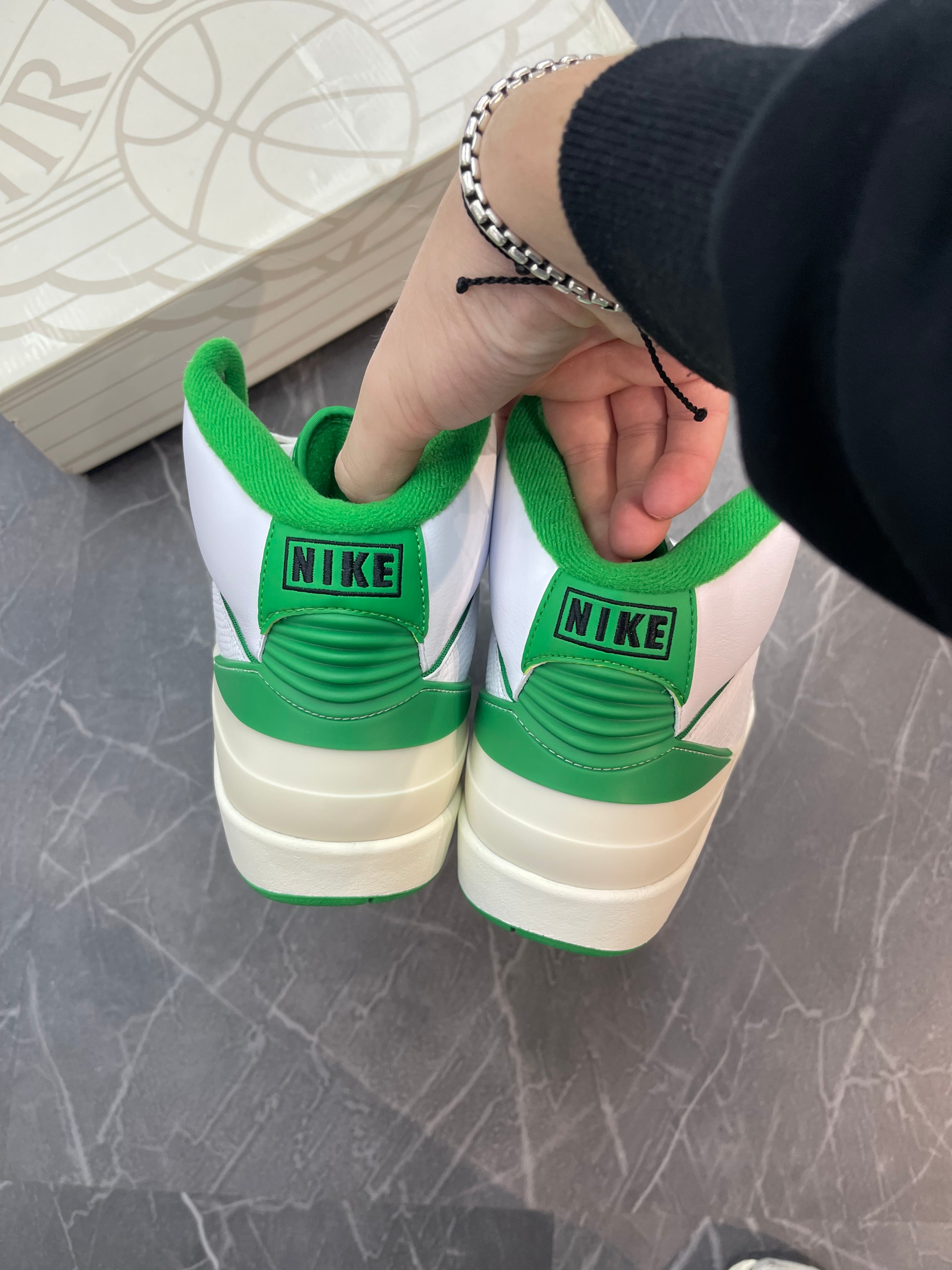 Jordan 2 High “Lucky Green”