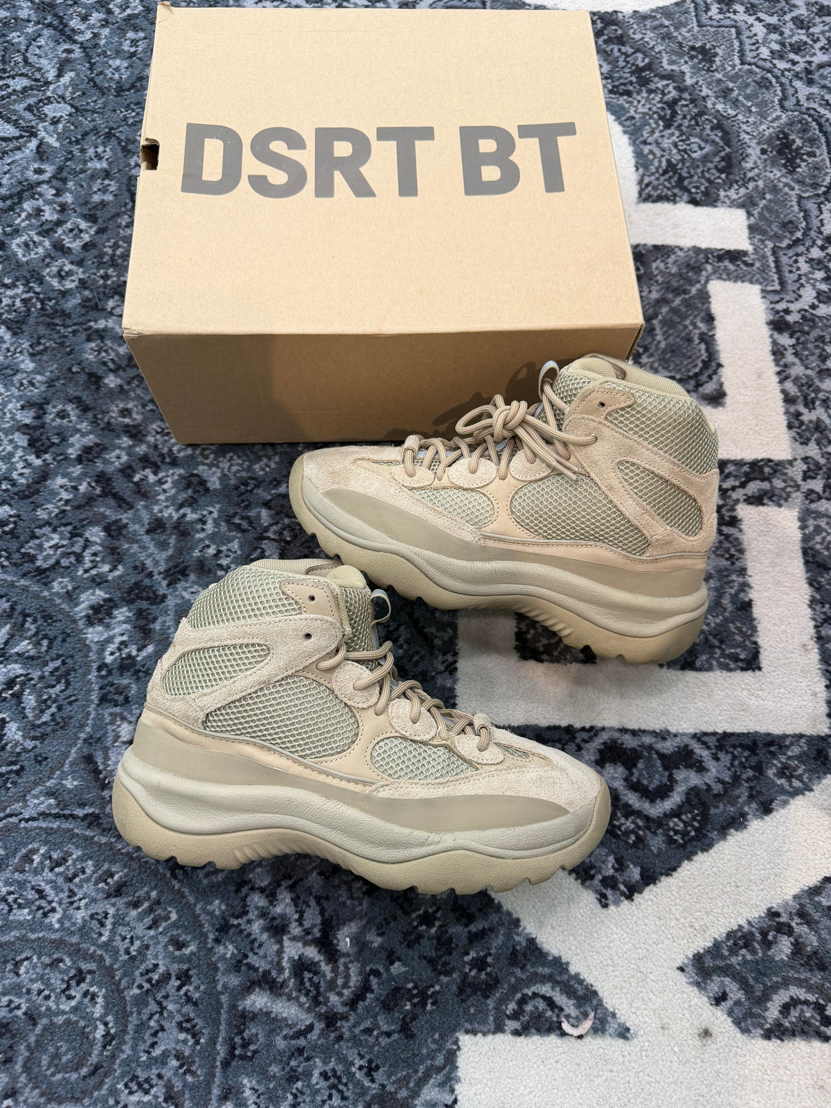 adidas Yeezy Desert Boot “Rock” (Size 8.5) (Lightly Worn)