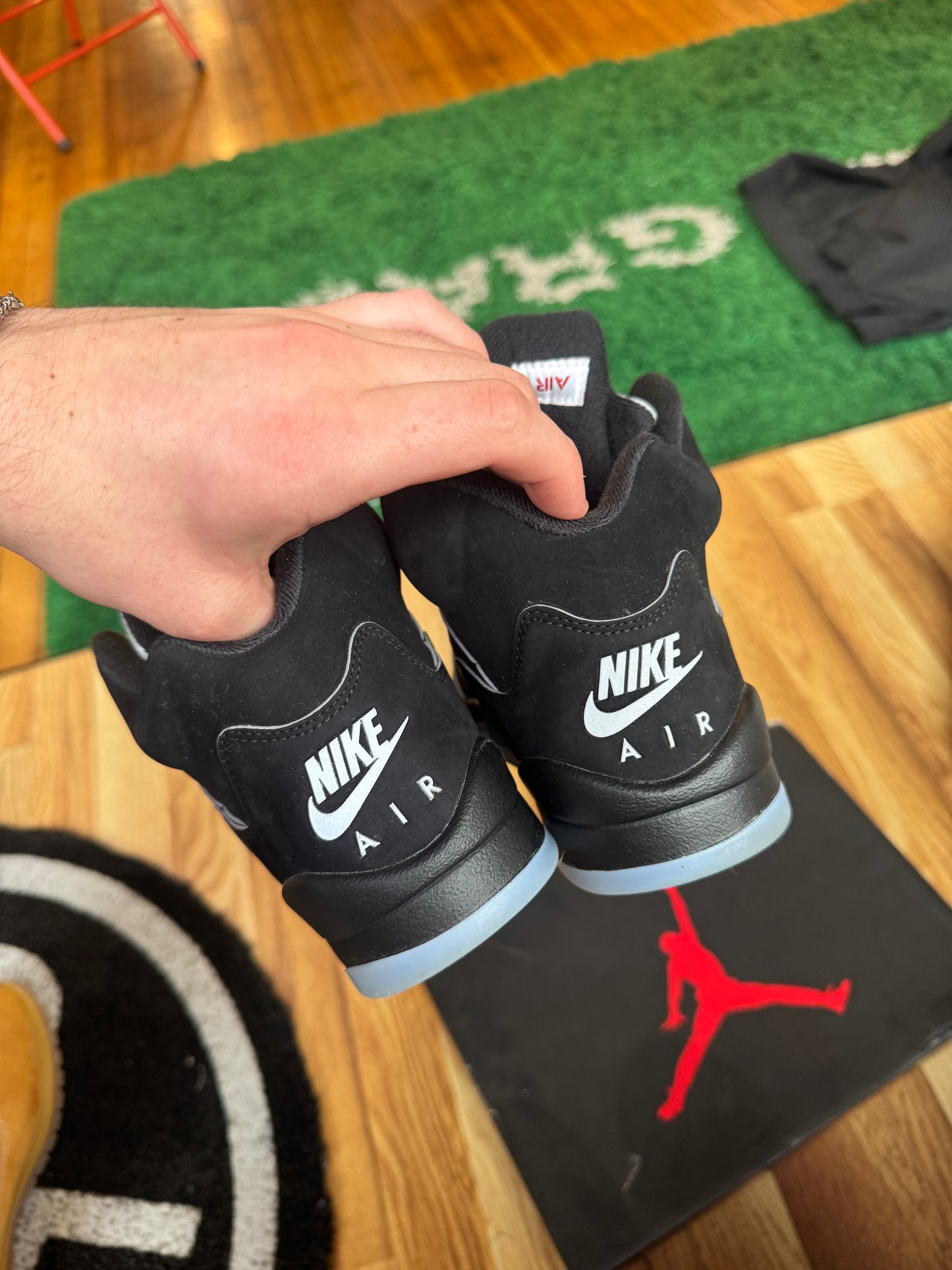 Jordan 5 Black Metallic Reimagined (GS)