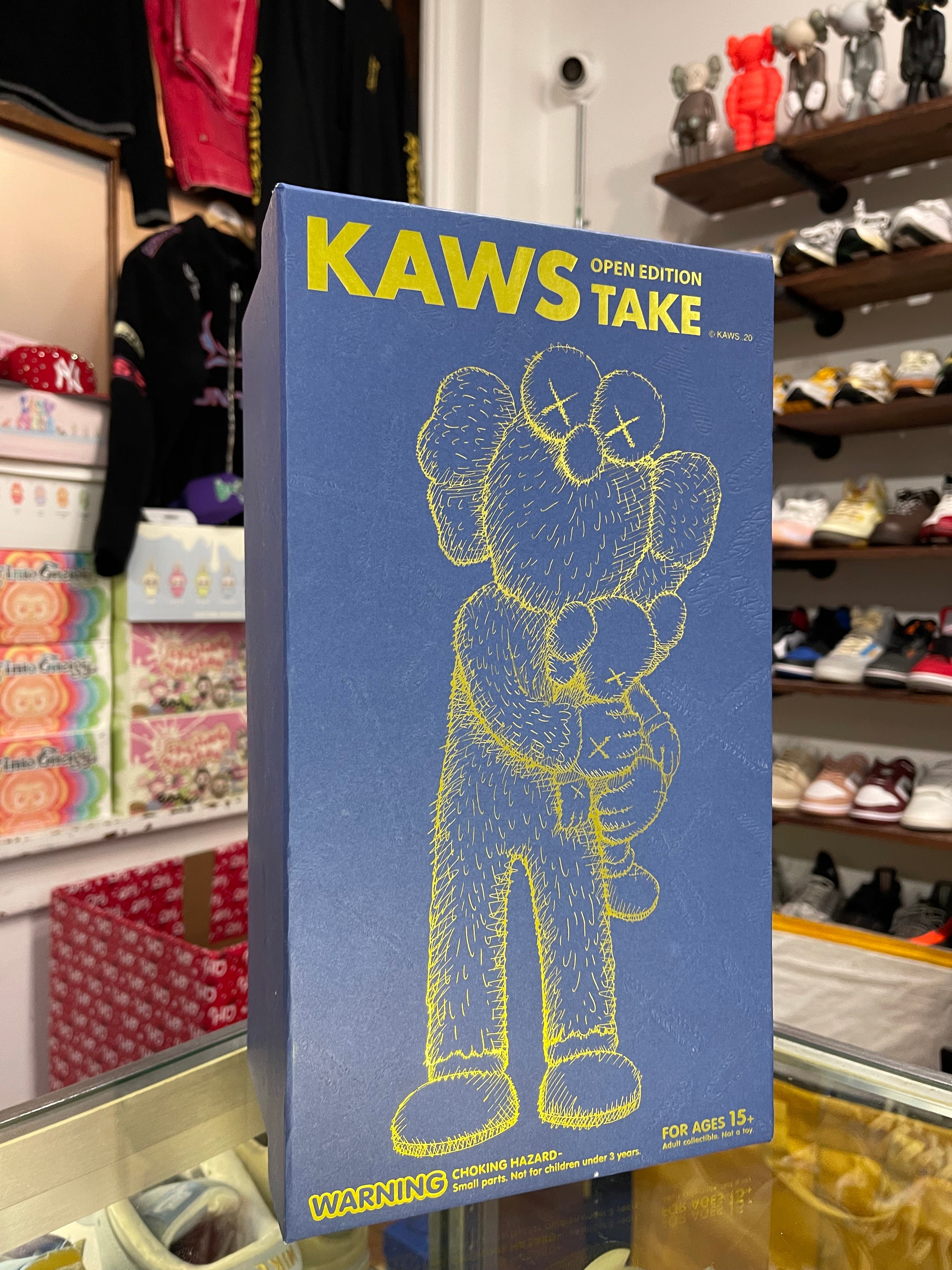 Kaws Take Vinyl Figure “Blue”
