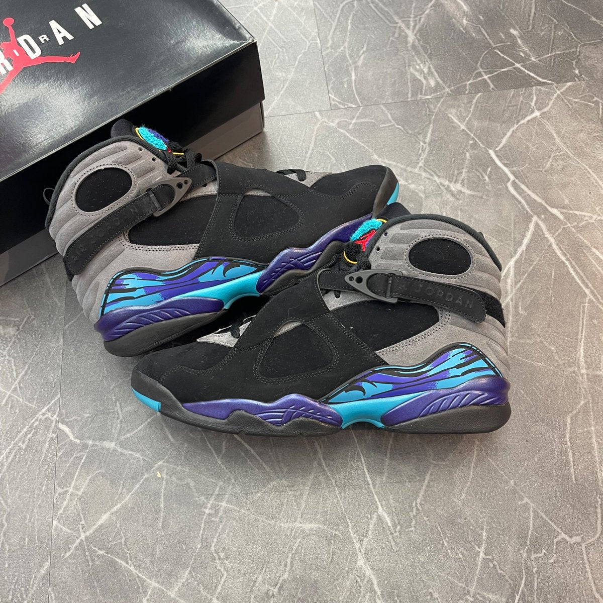 Jordan 8 Retro Aqua (2025) (Size 12) (Lightly Worn)