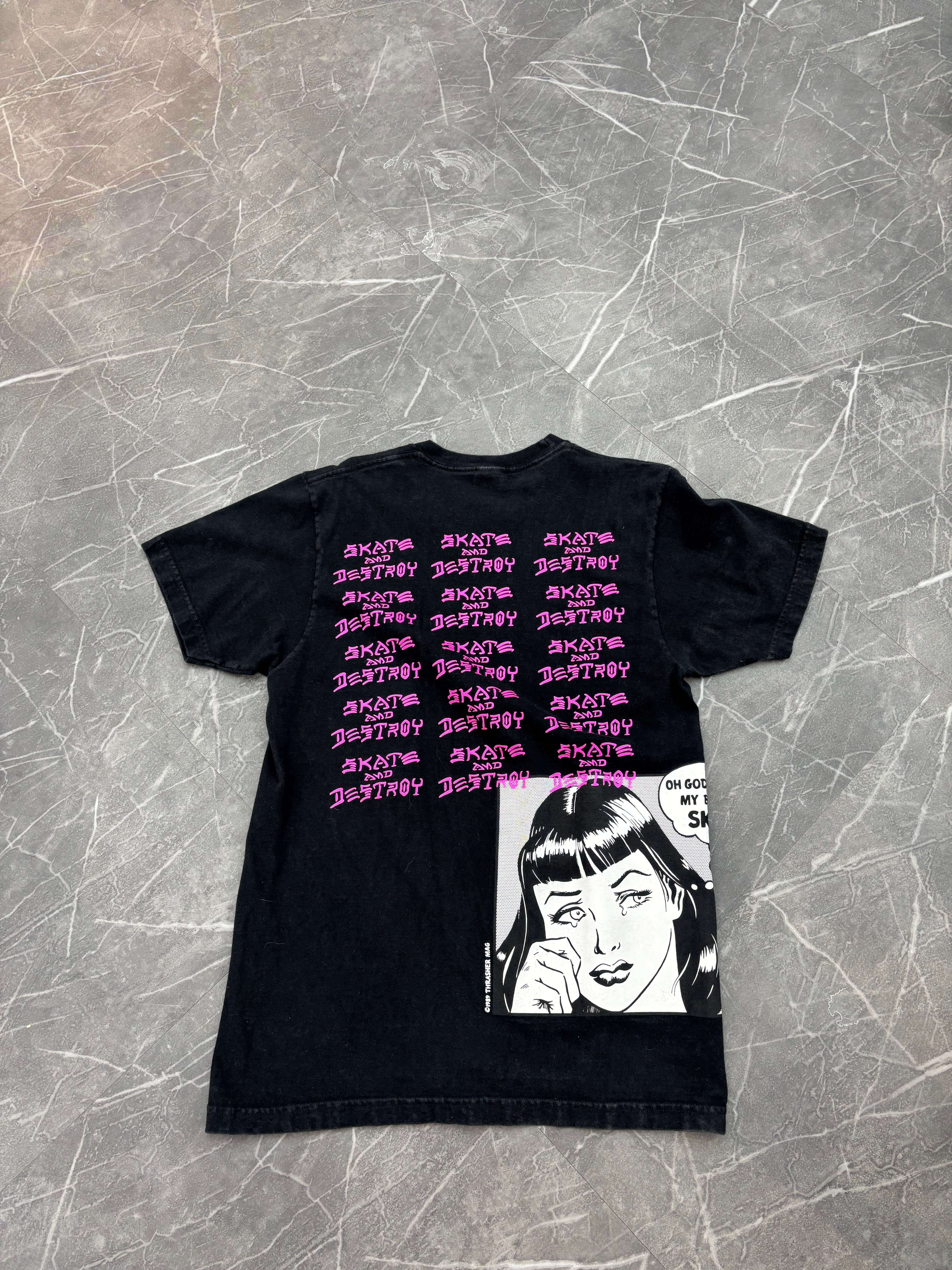 Supreme Thrasher Boyfriend Tee “Black”