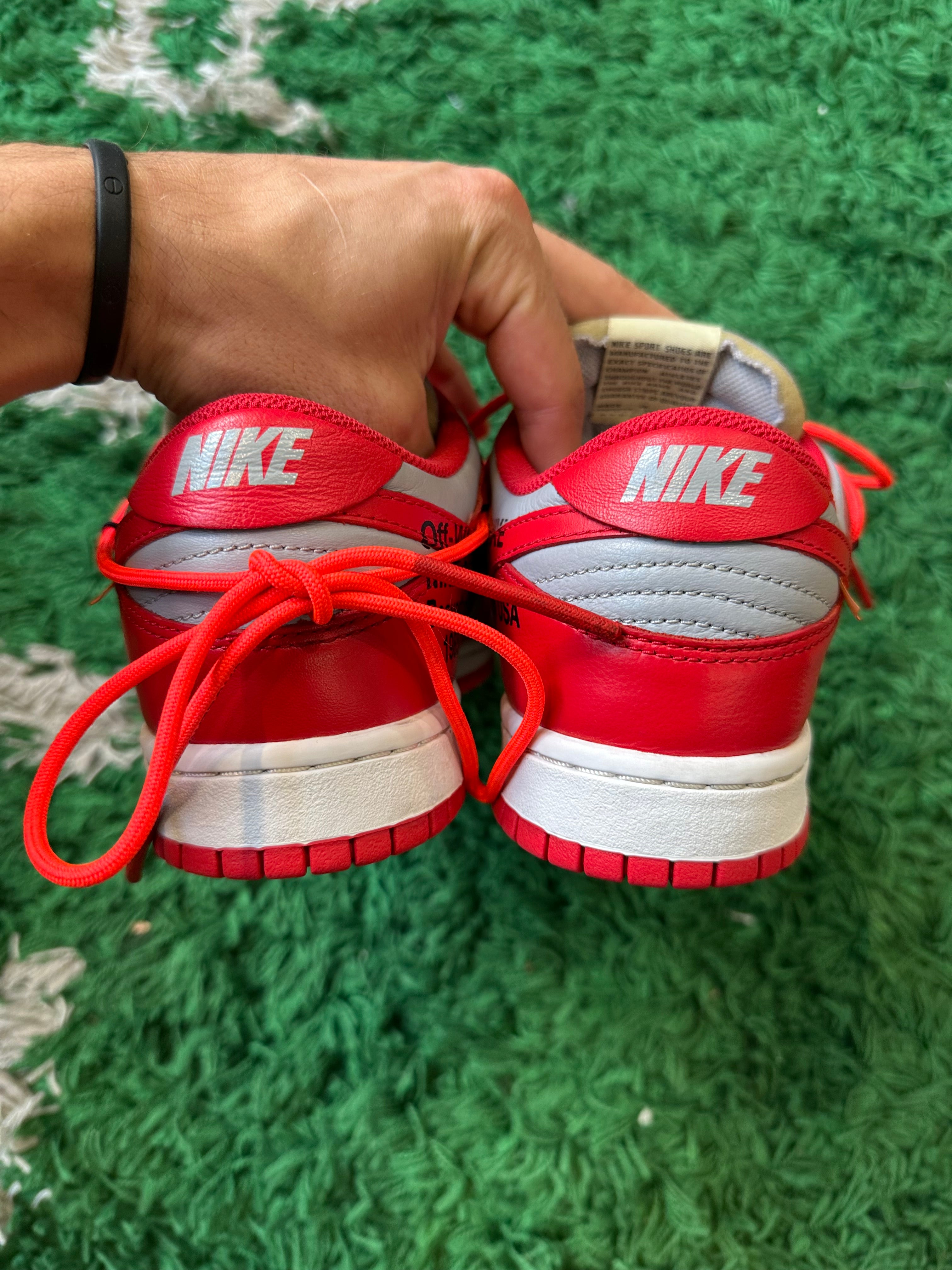 Nike Dunk Low Off White “University Red”