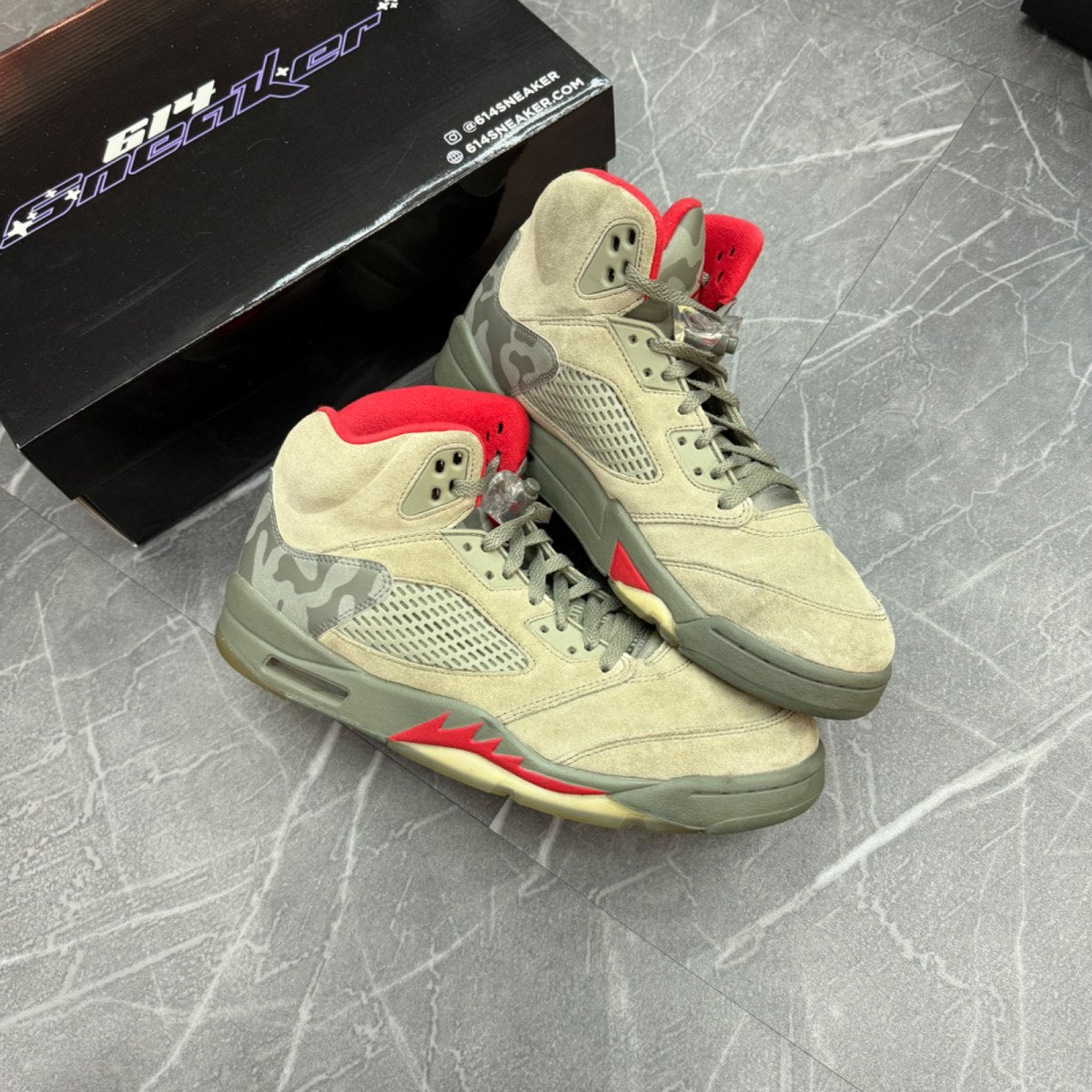 Jordan 5 Retro P51 Camo - Image 1