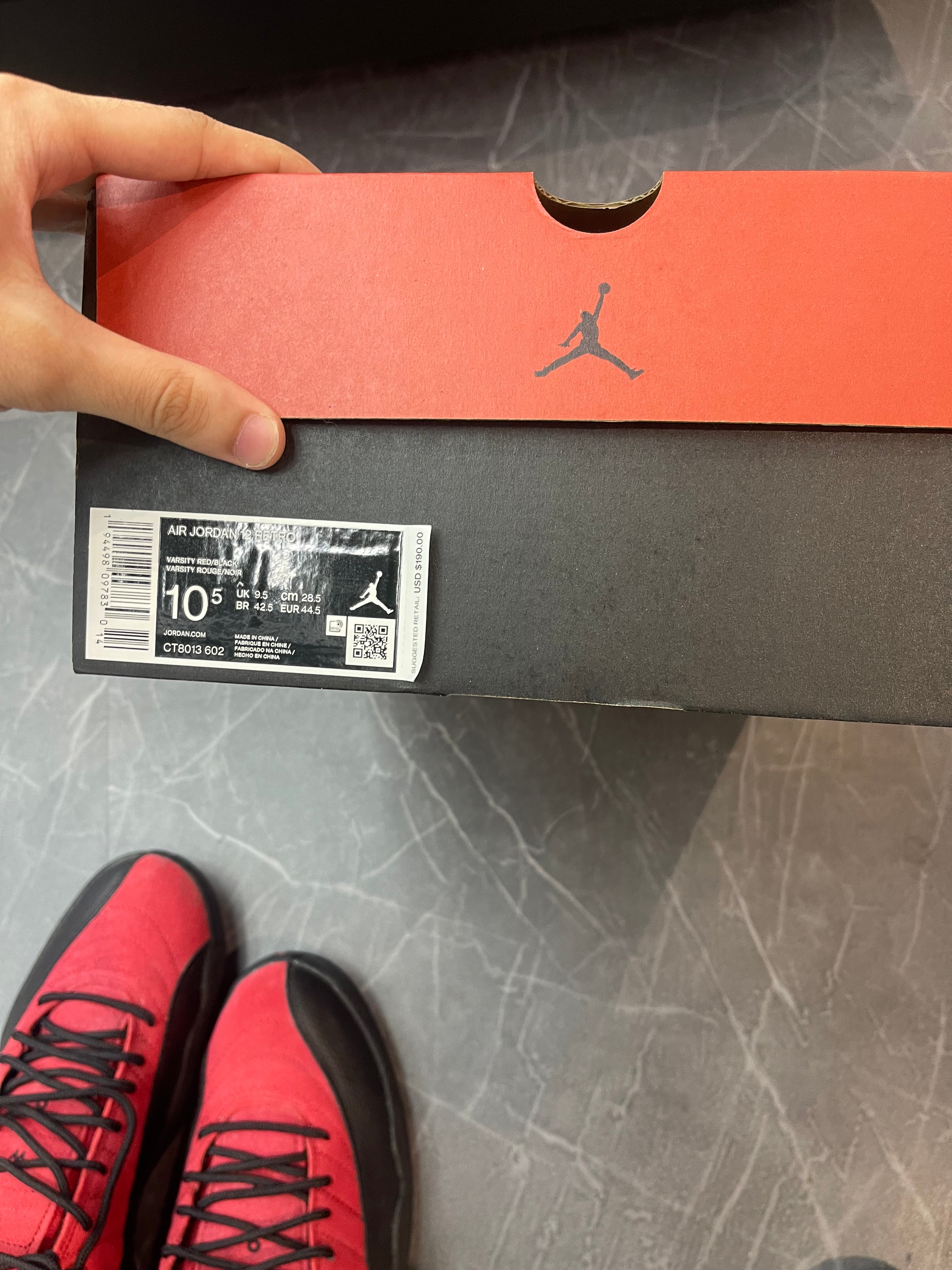 Jordan 12 “Reverse Flu Game”