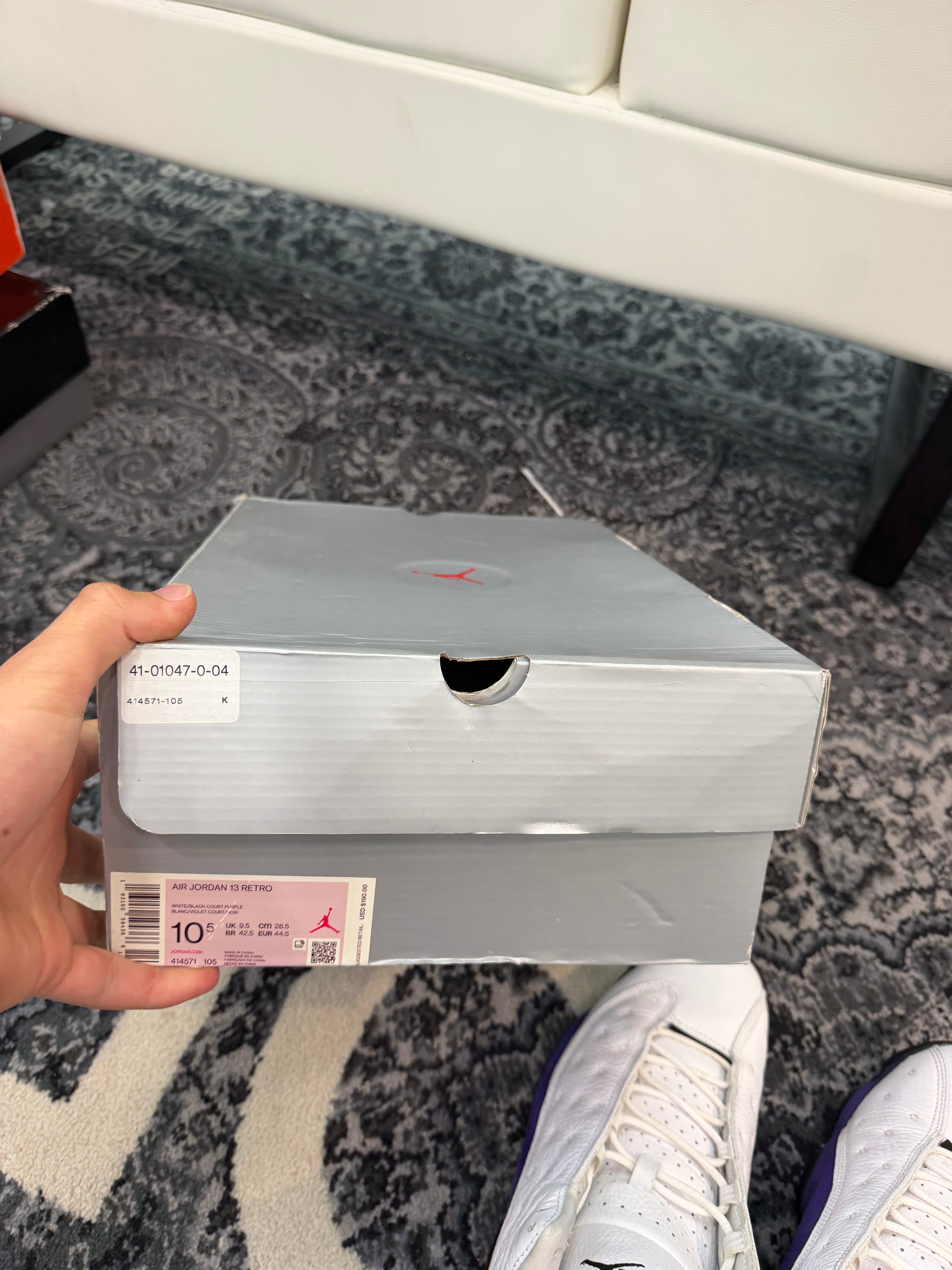 Jordan 13 “Lakers”