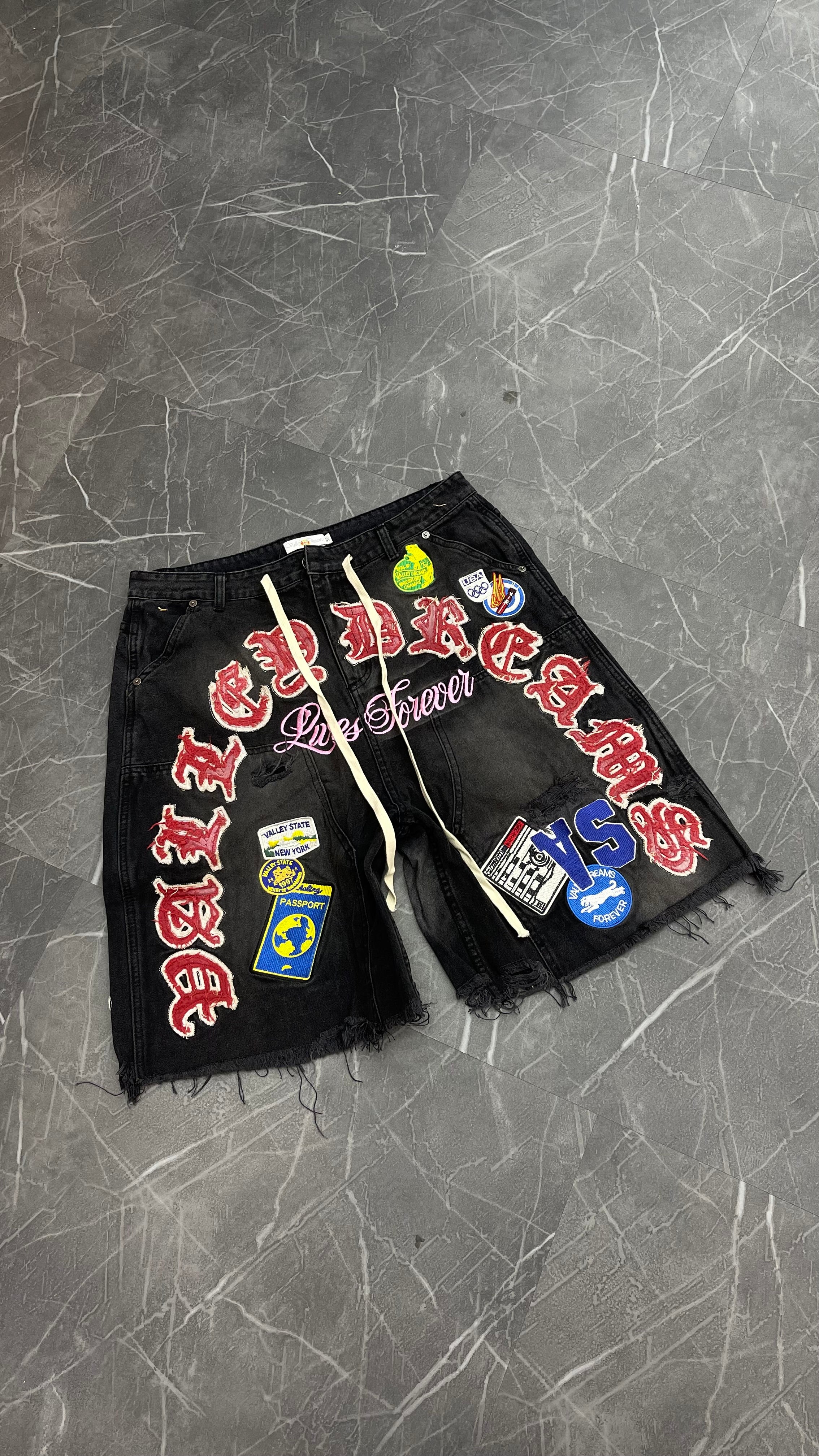 Vale Forever Workshop Jorts “Black”
