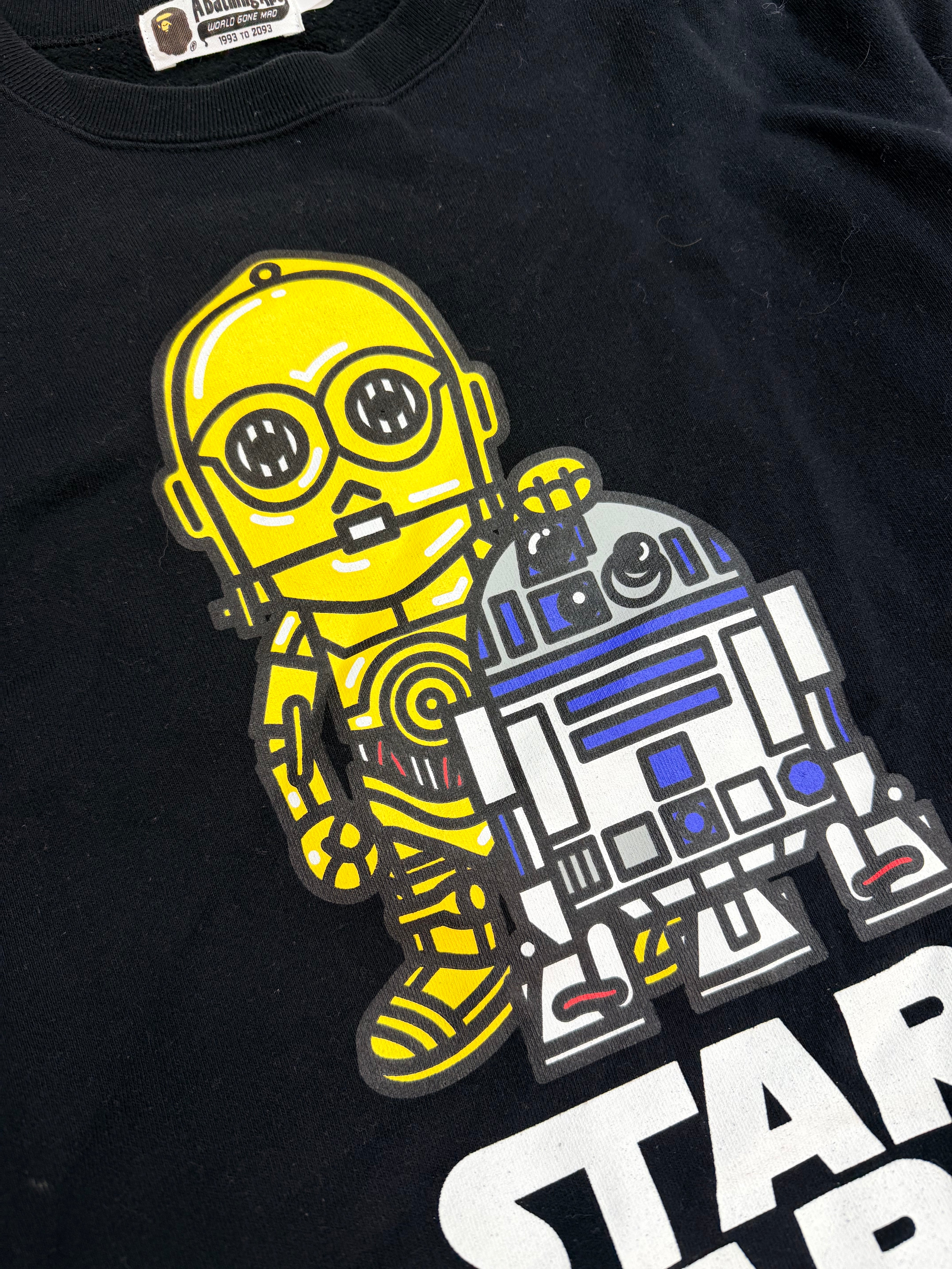 BAPE x Star Wars Crewneck “Black”