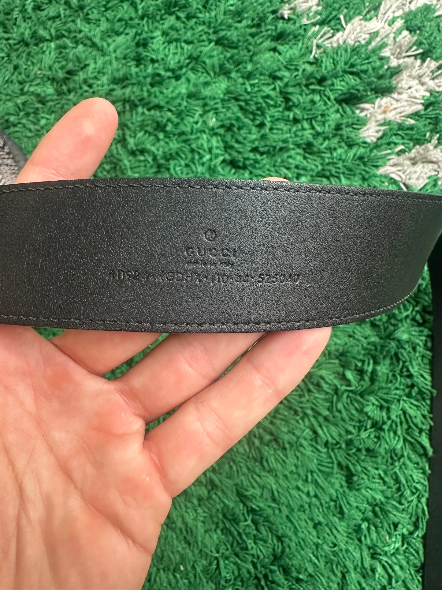 Gucci Belt “Black Logo”