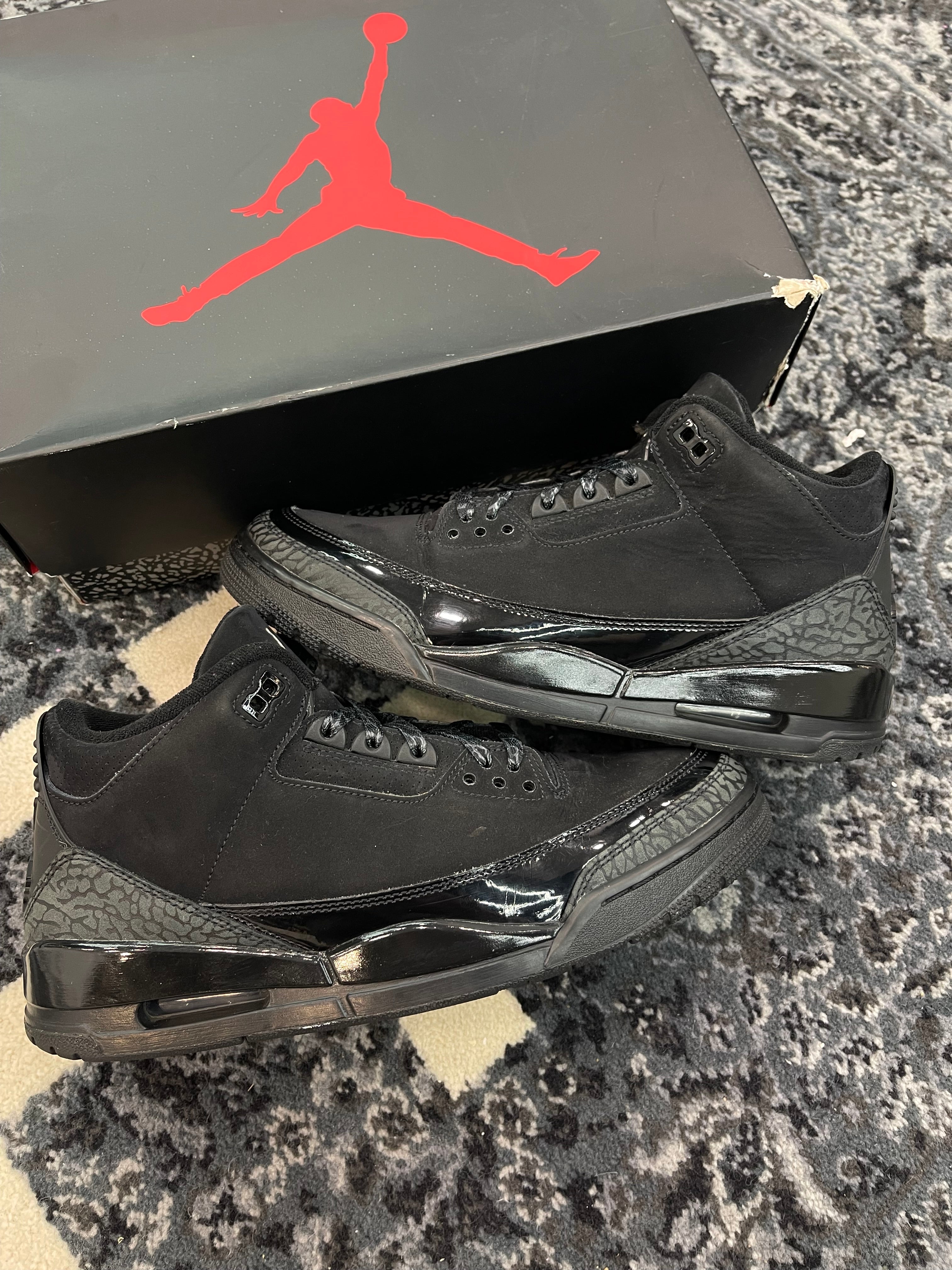 Jordan 3 “Black Cat”