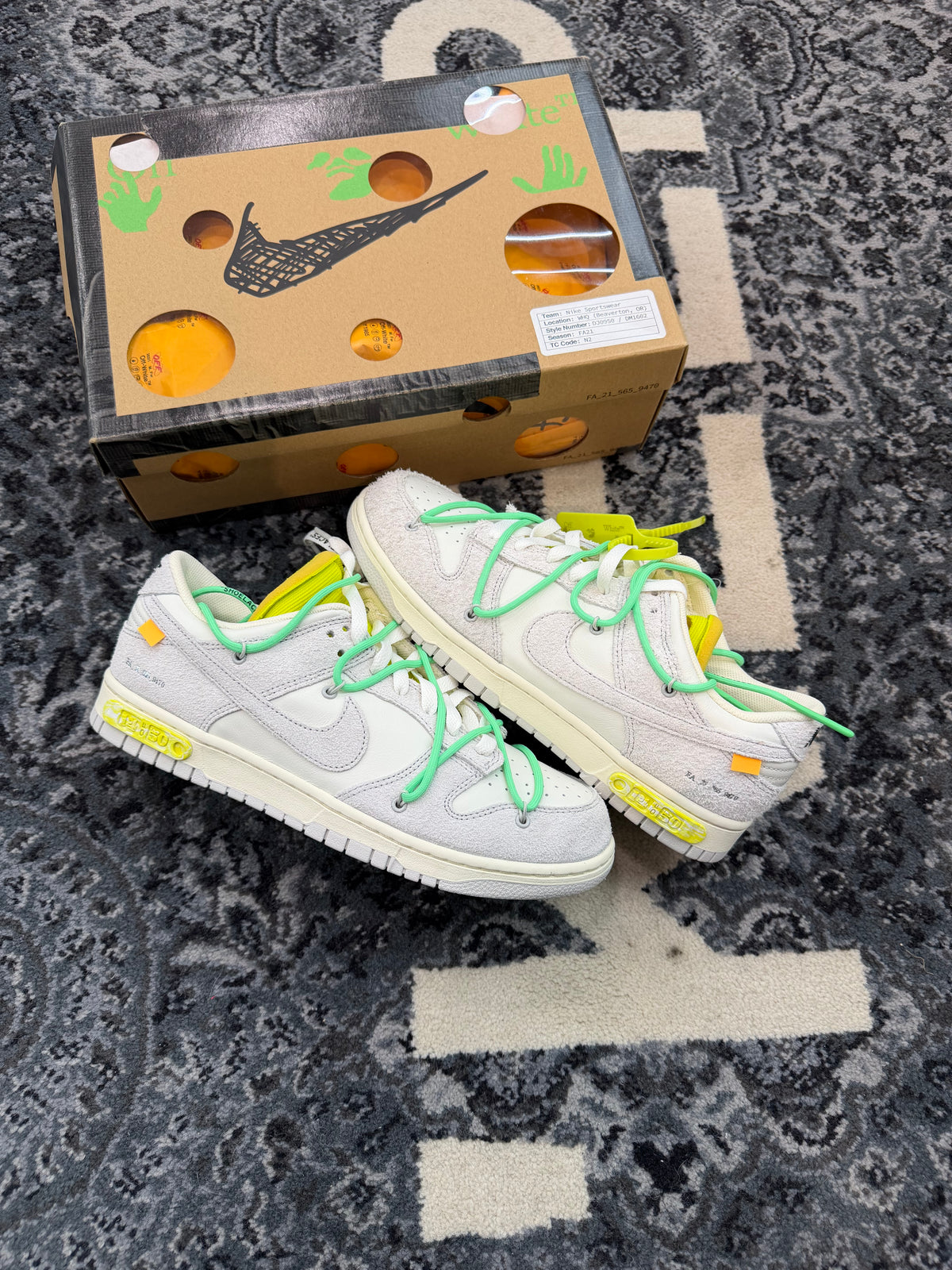 Nike Dunk Low x Off-White “Lot 14”