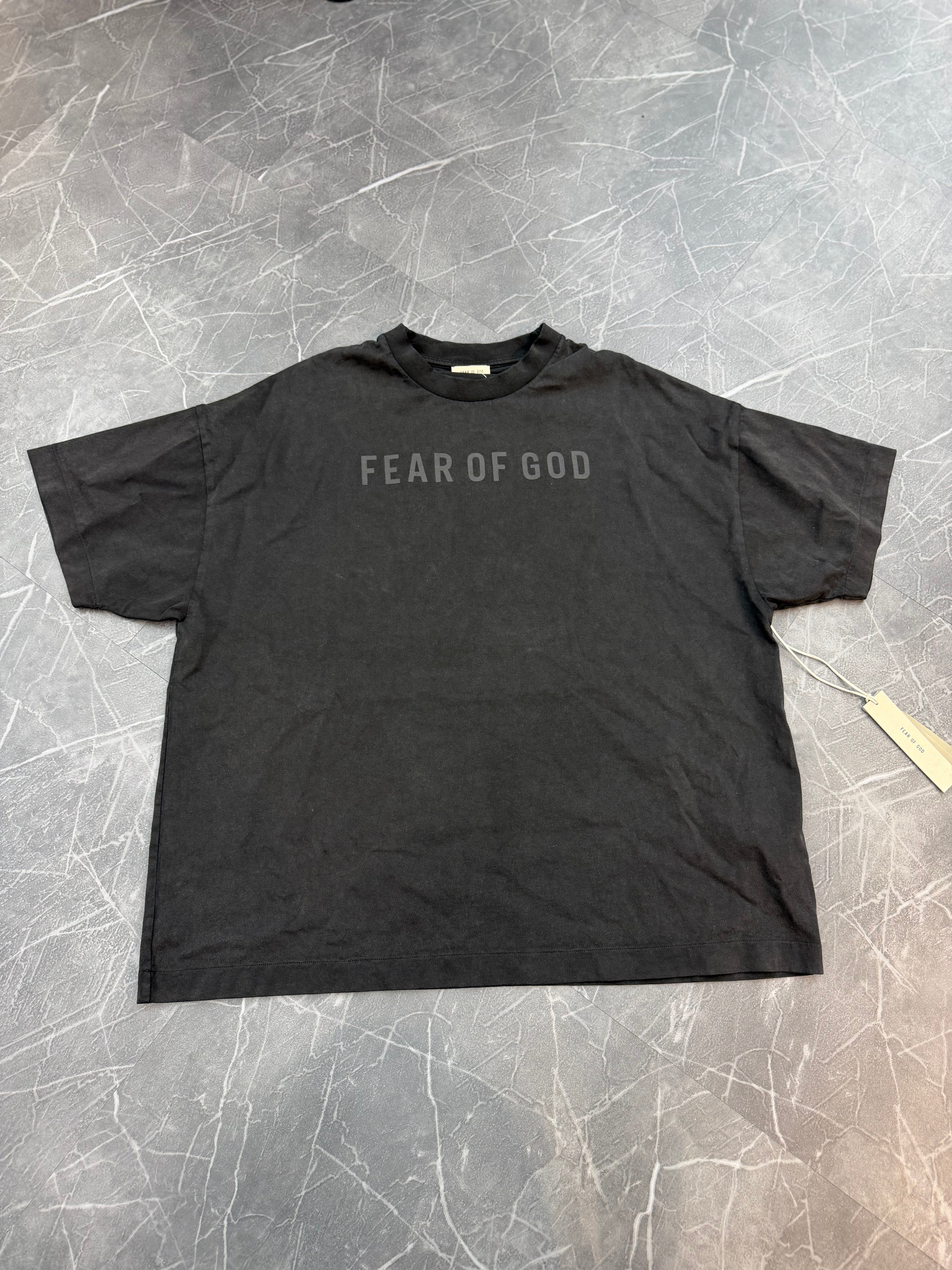 Essentials FOG Front Logo Tee Black