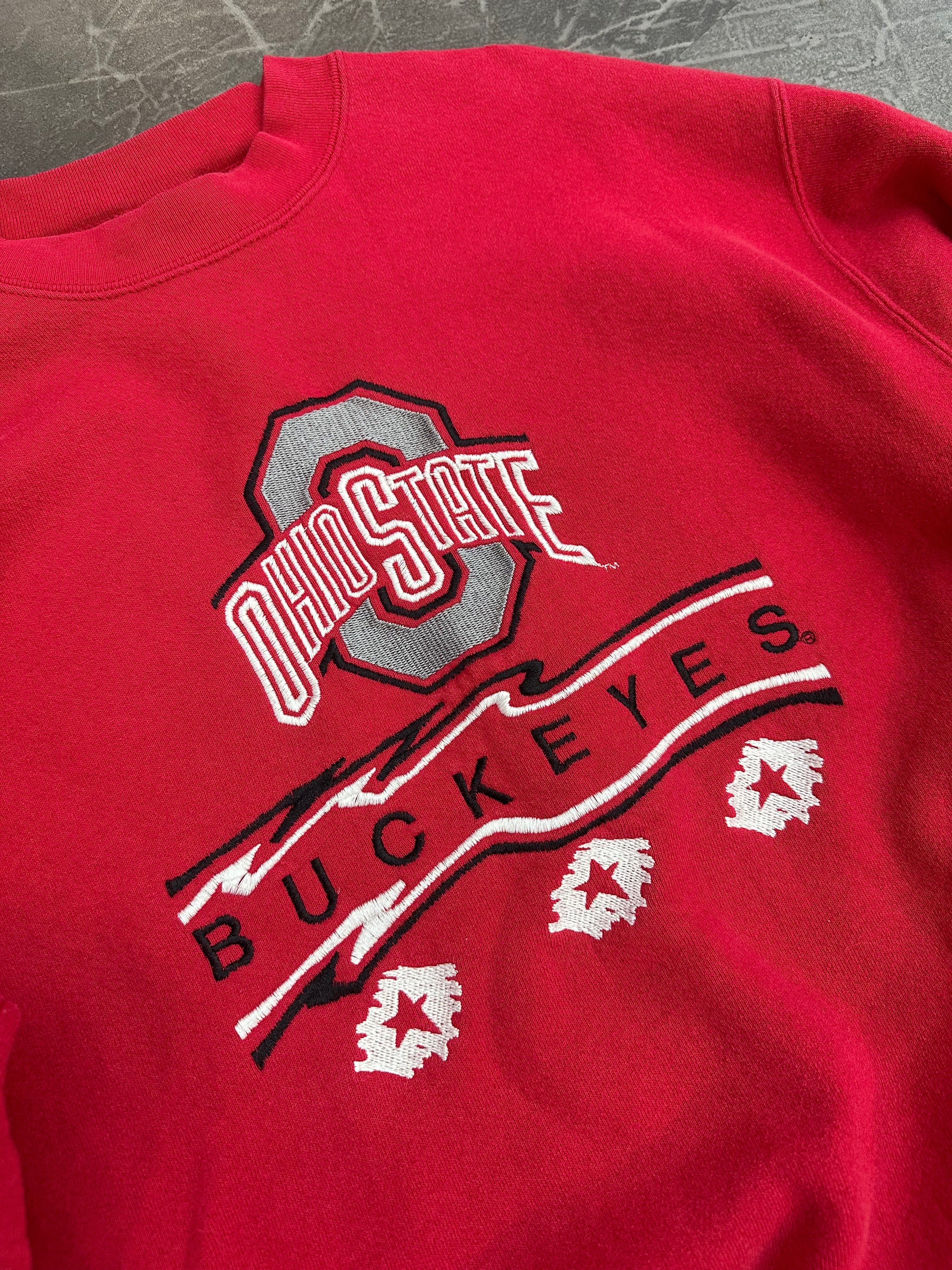 Vintage Ohio State Embroirdered Crewneck (M)