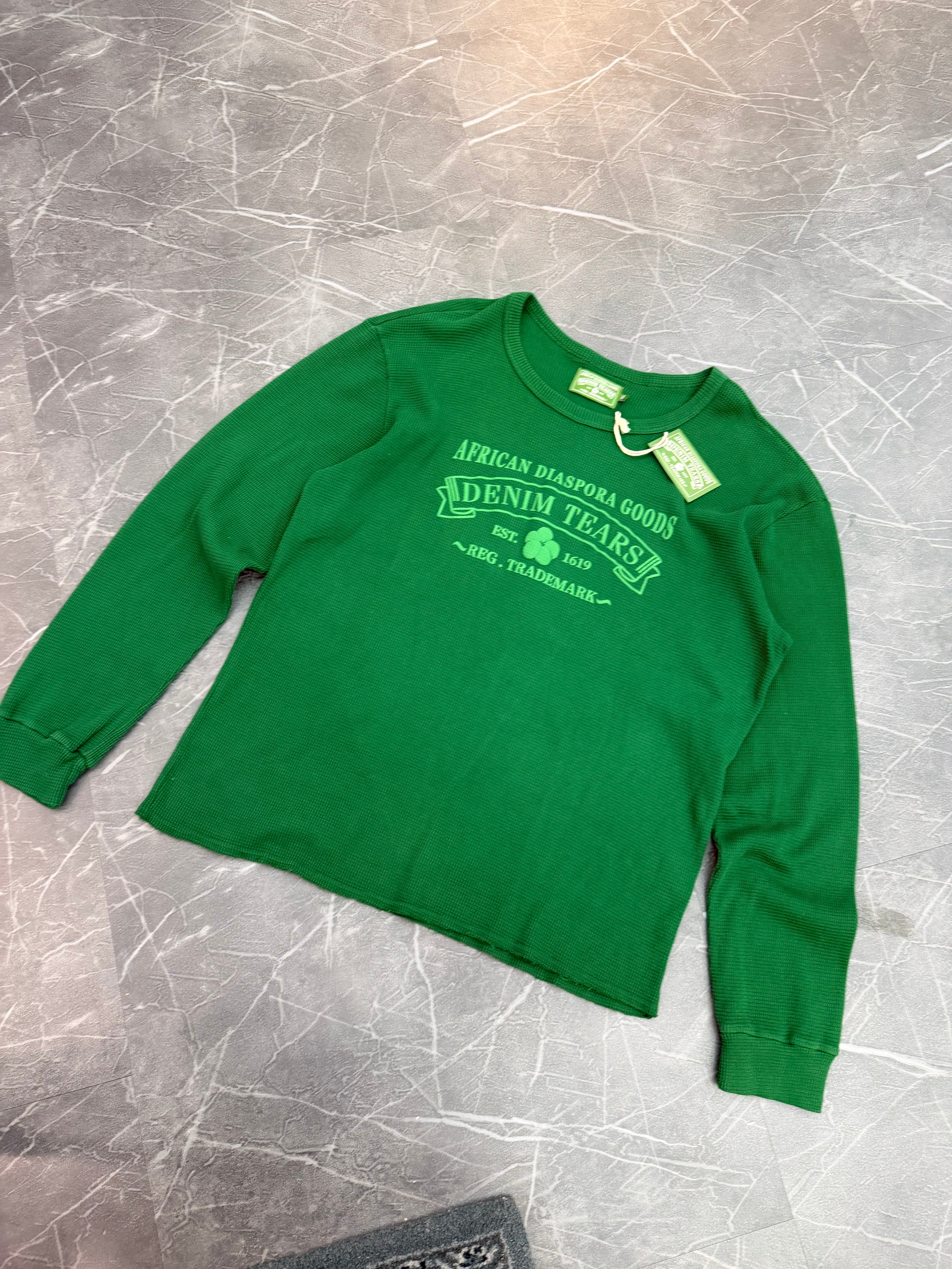 Denim Tears Green Thermal