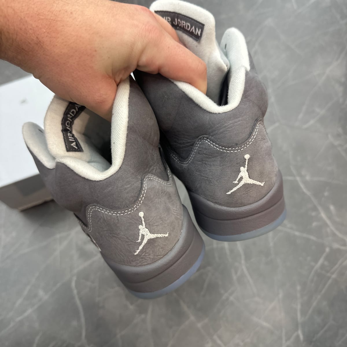 Jordan 5 Retro Wolf Grey (2026) (Size 9) (Lightly Worn)