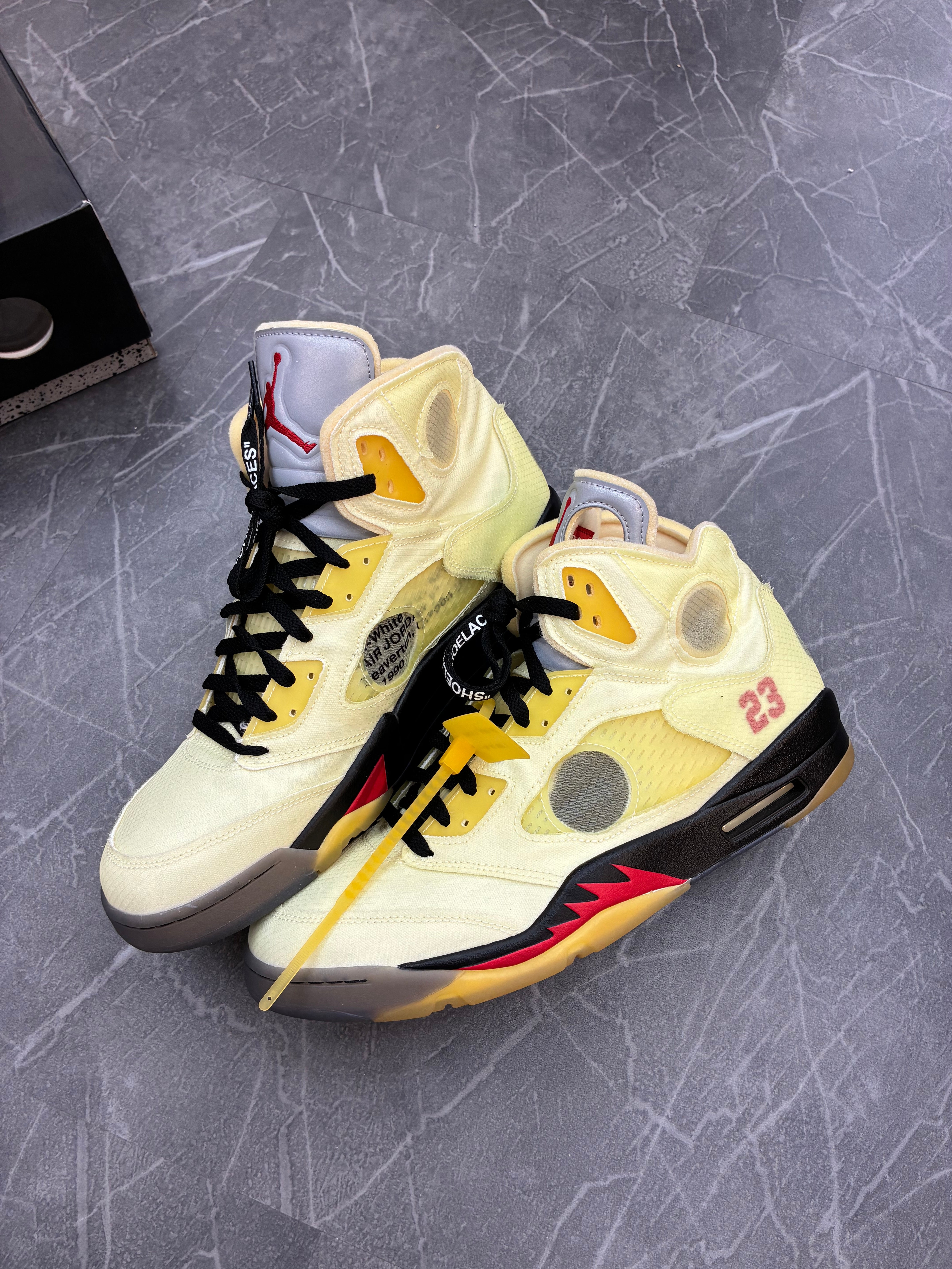 Off-White Jordan 5 “Sail”