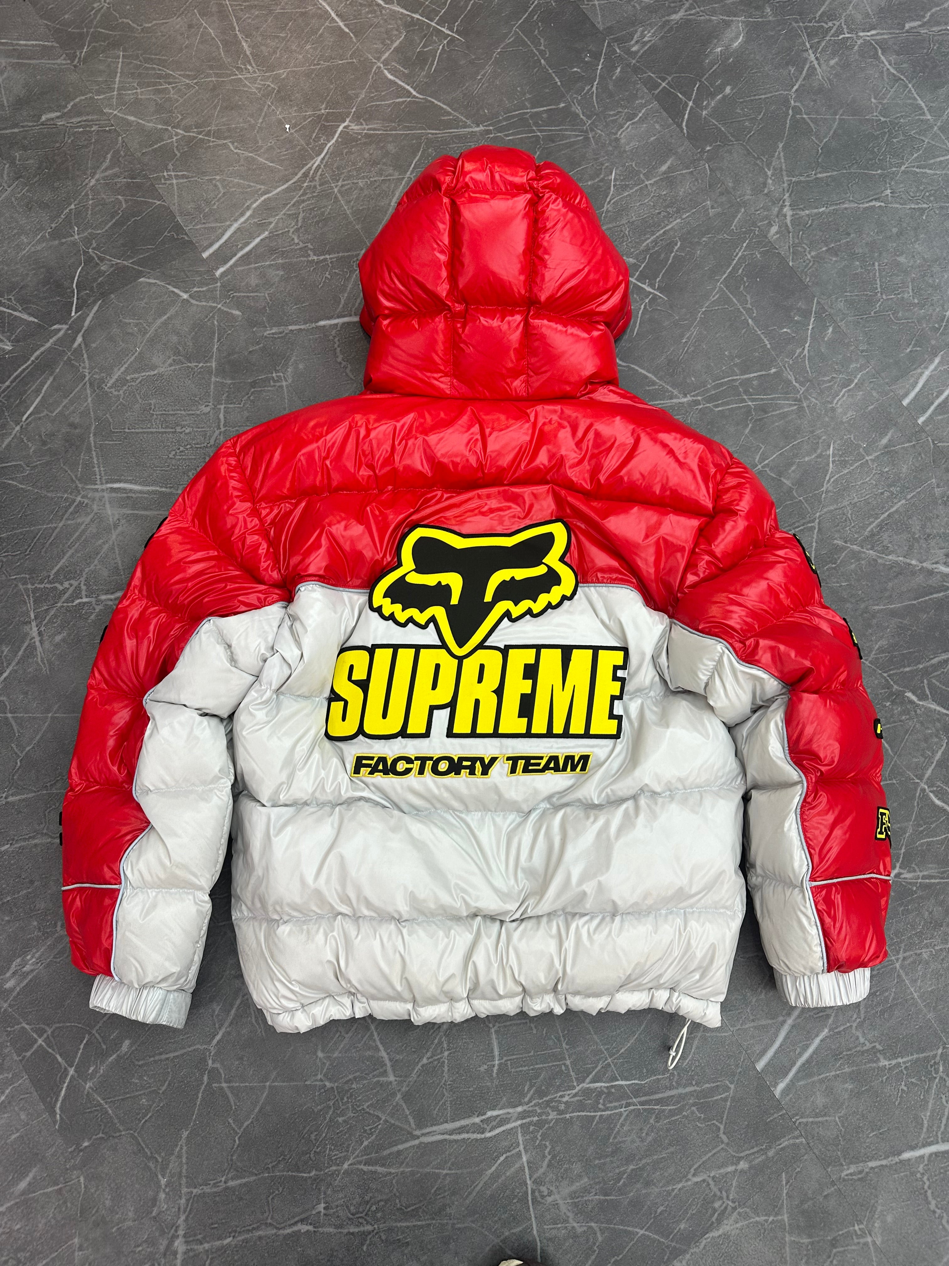 Supreme Fox Racing Shiny Down Puffer “Red”