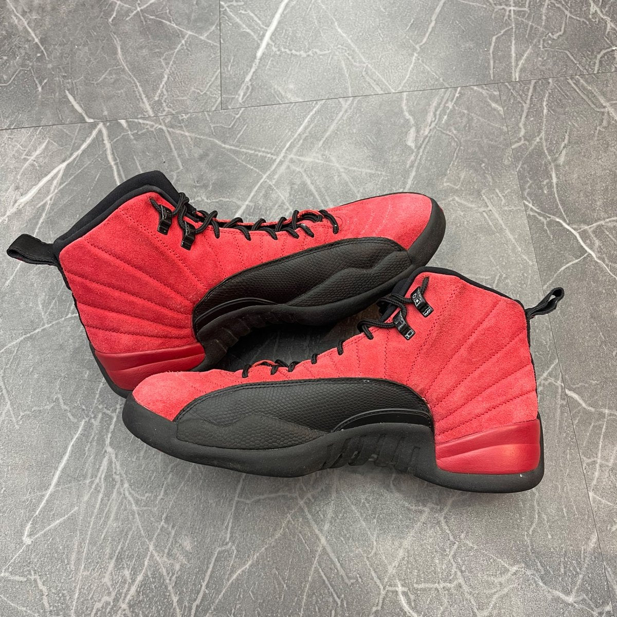 Jordan 12 Retro Reverse Flu Game (Size 12) (Moderately Worn)