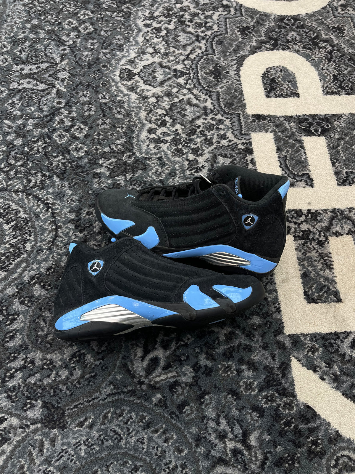 Jordan 14 “Black University Blue”