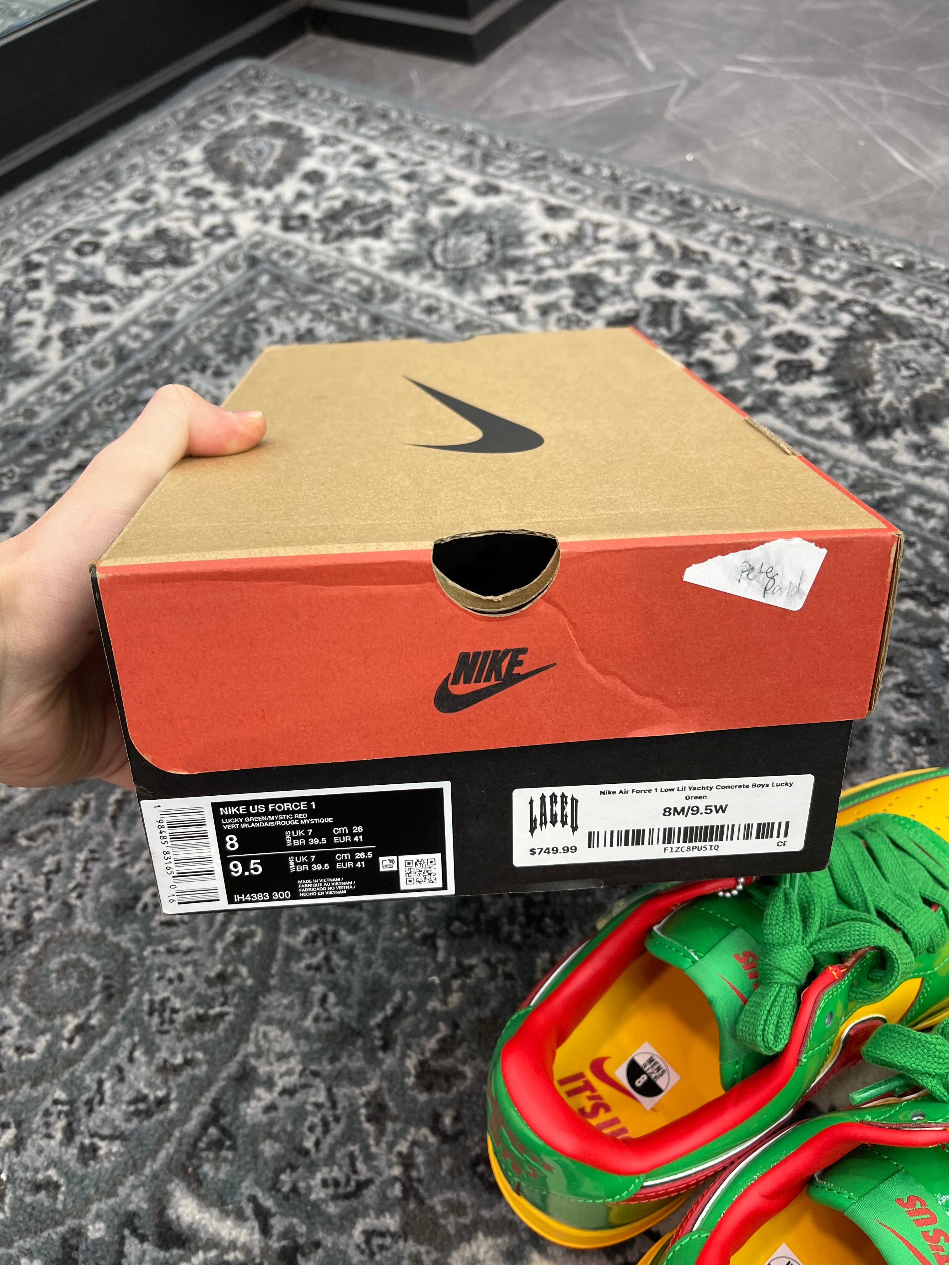 Nike Air Force x Lil Yachty “Concrete Boys Lucky Green”