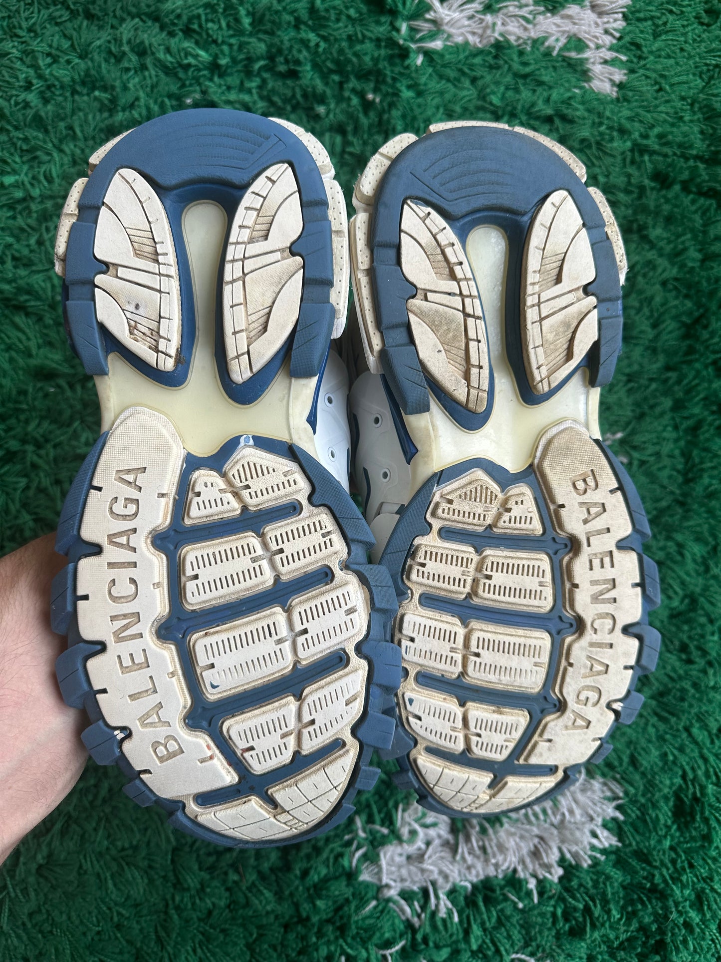 Balenciaga Track “White Blue”