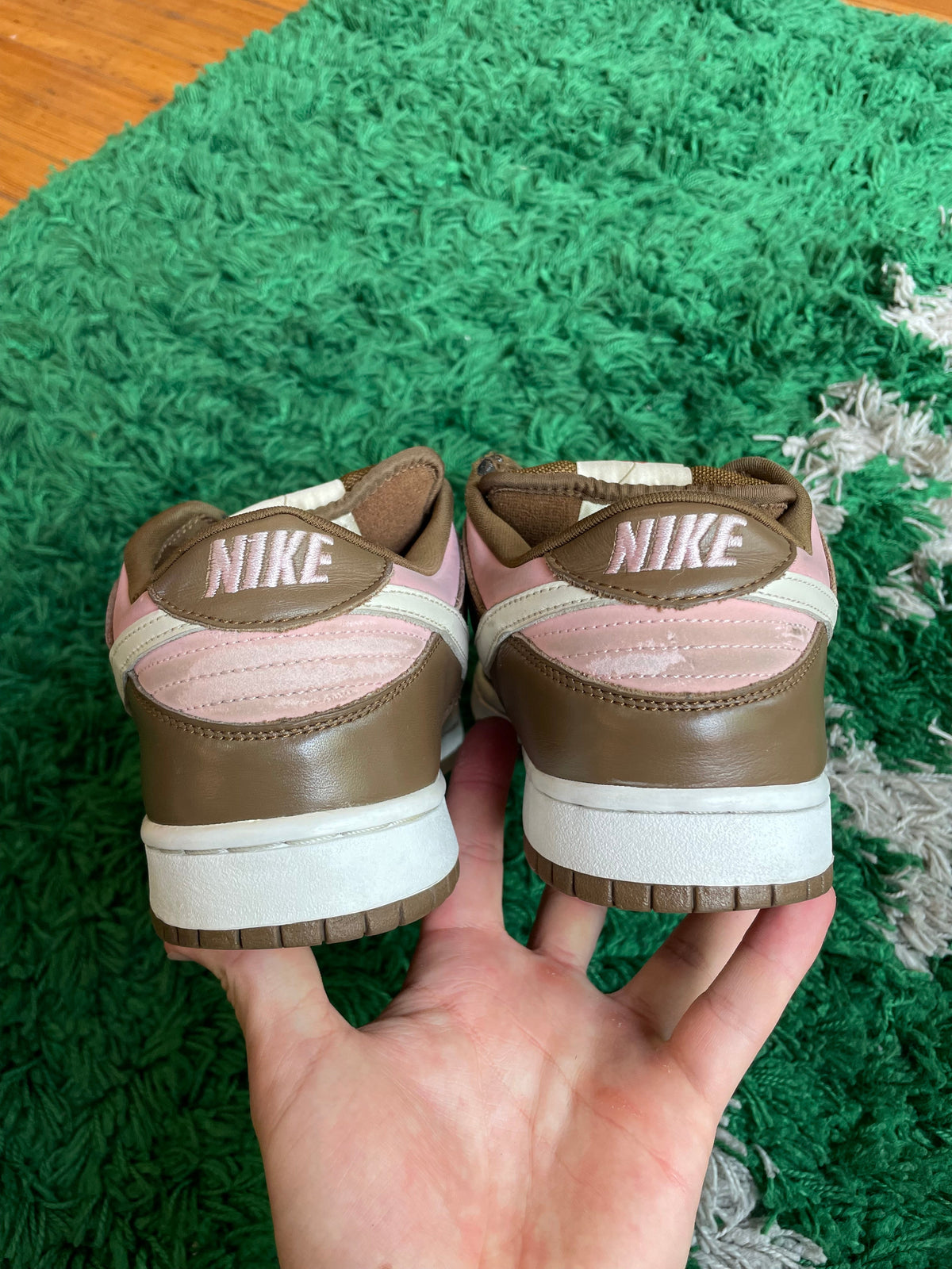 Nike Dunk Low SB x Stussy “Cherry” (Size 10) (Lightly Worn) - Image 4