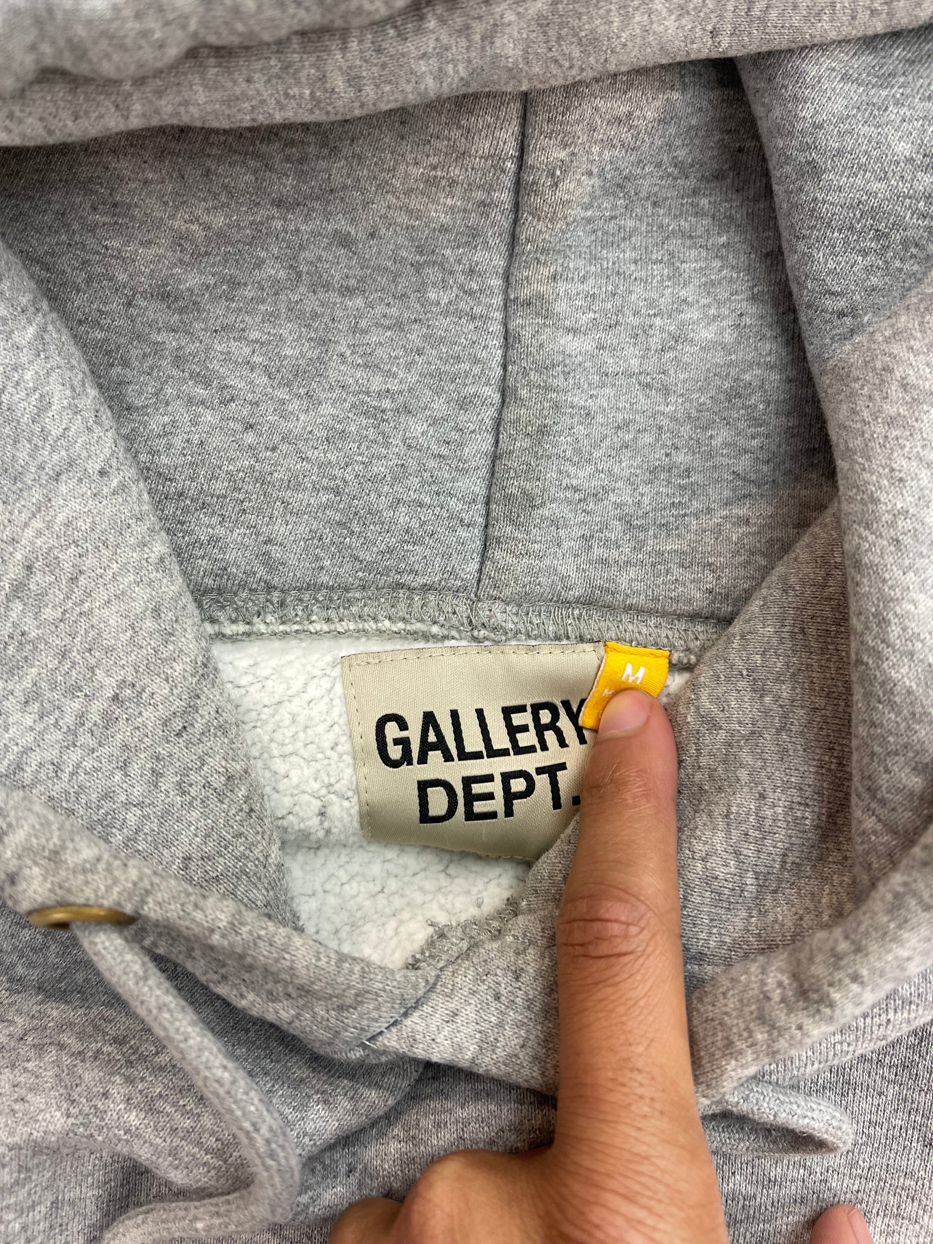 Gallery Dept. Paint Hoodie “Grey”