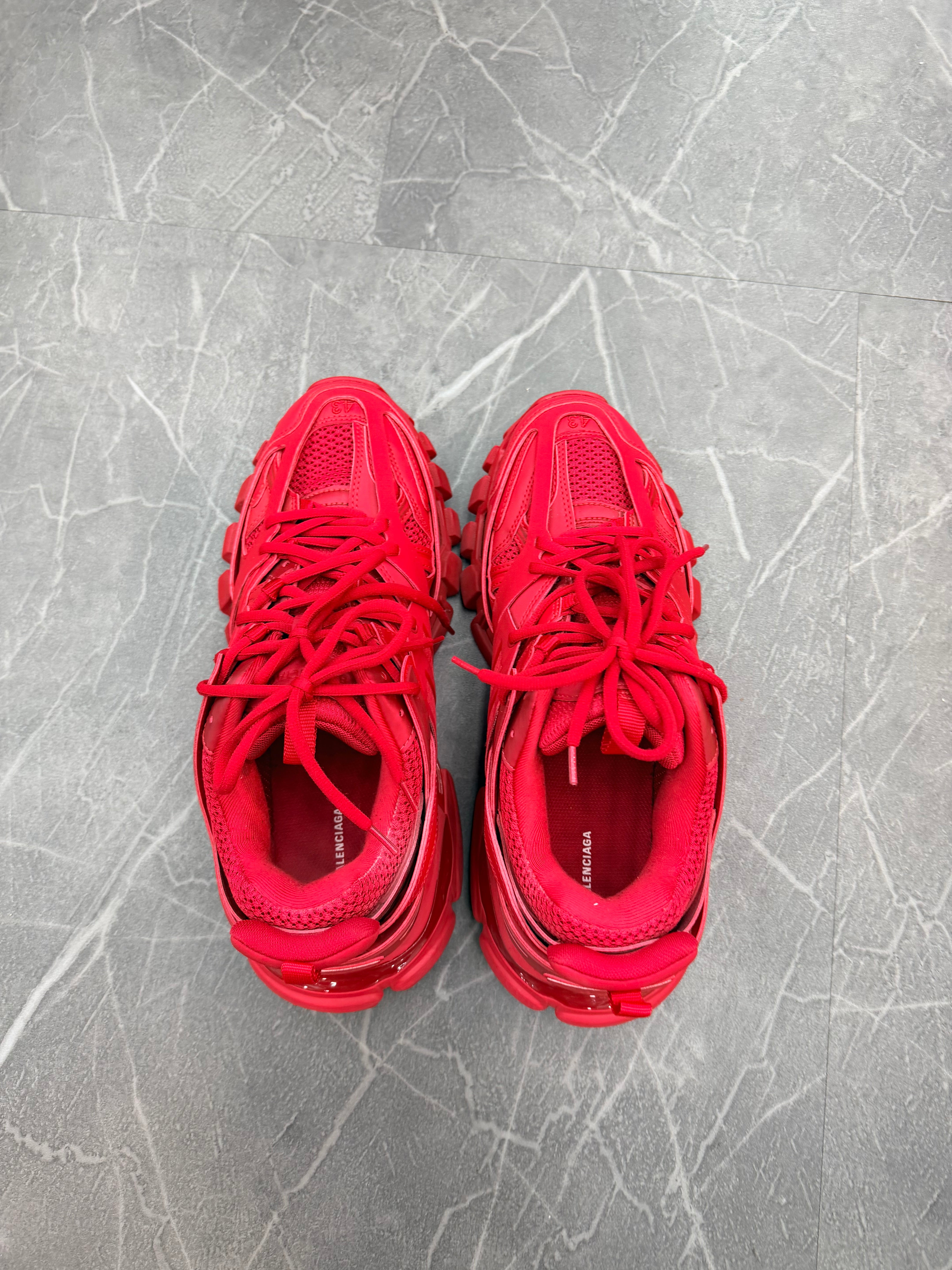 Balenciaga Track Runner “All Red”