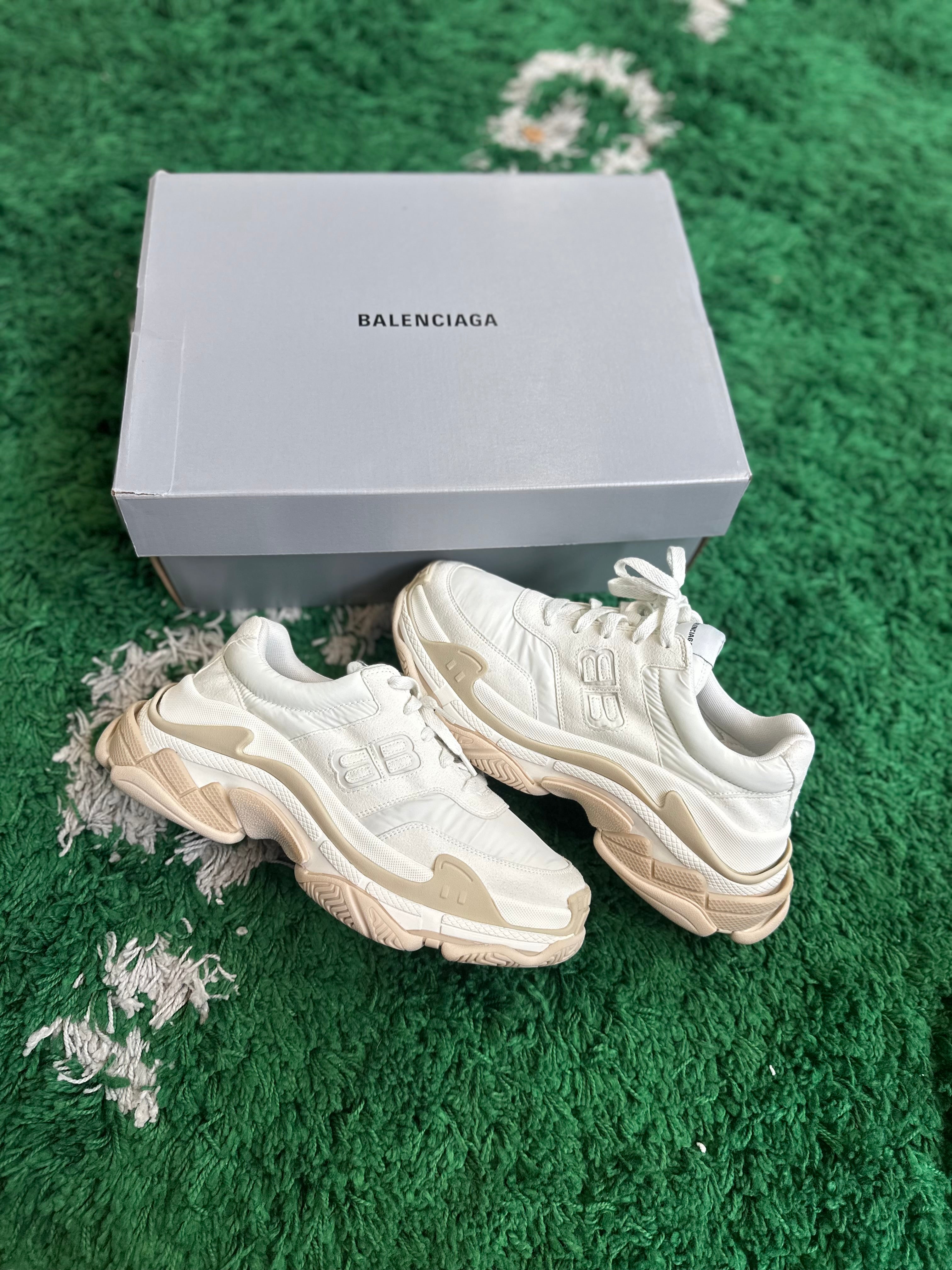Balenciaga Triple S “White Beige”