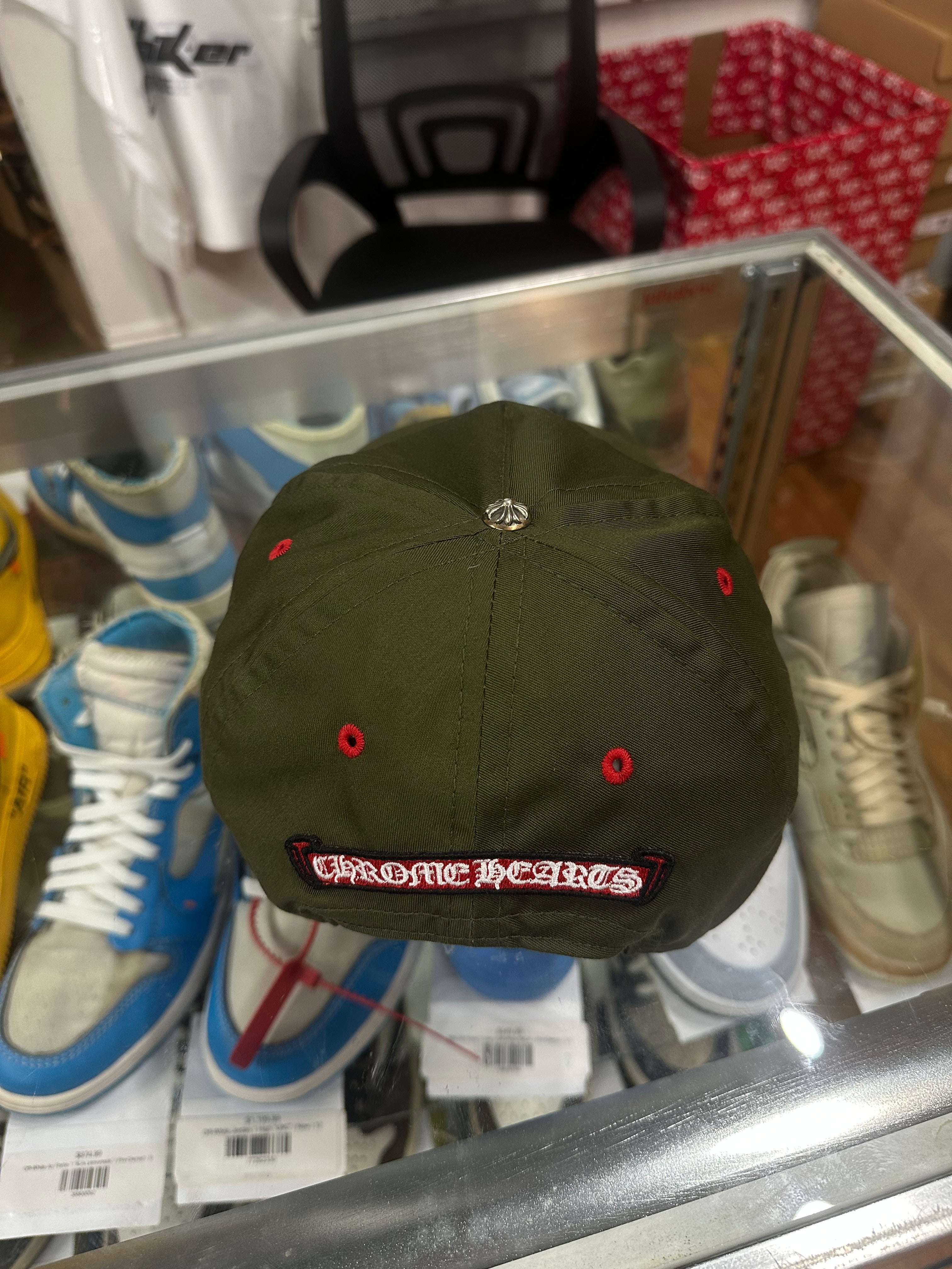 Chrome Hearts Gas Station Hat Army Green