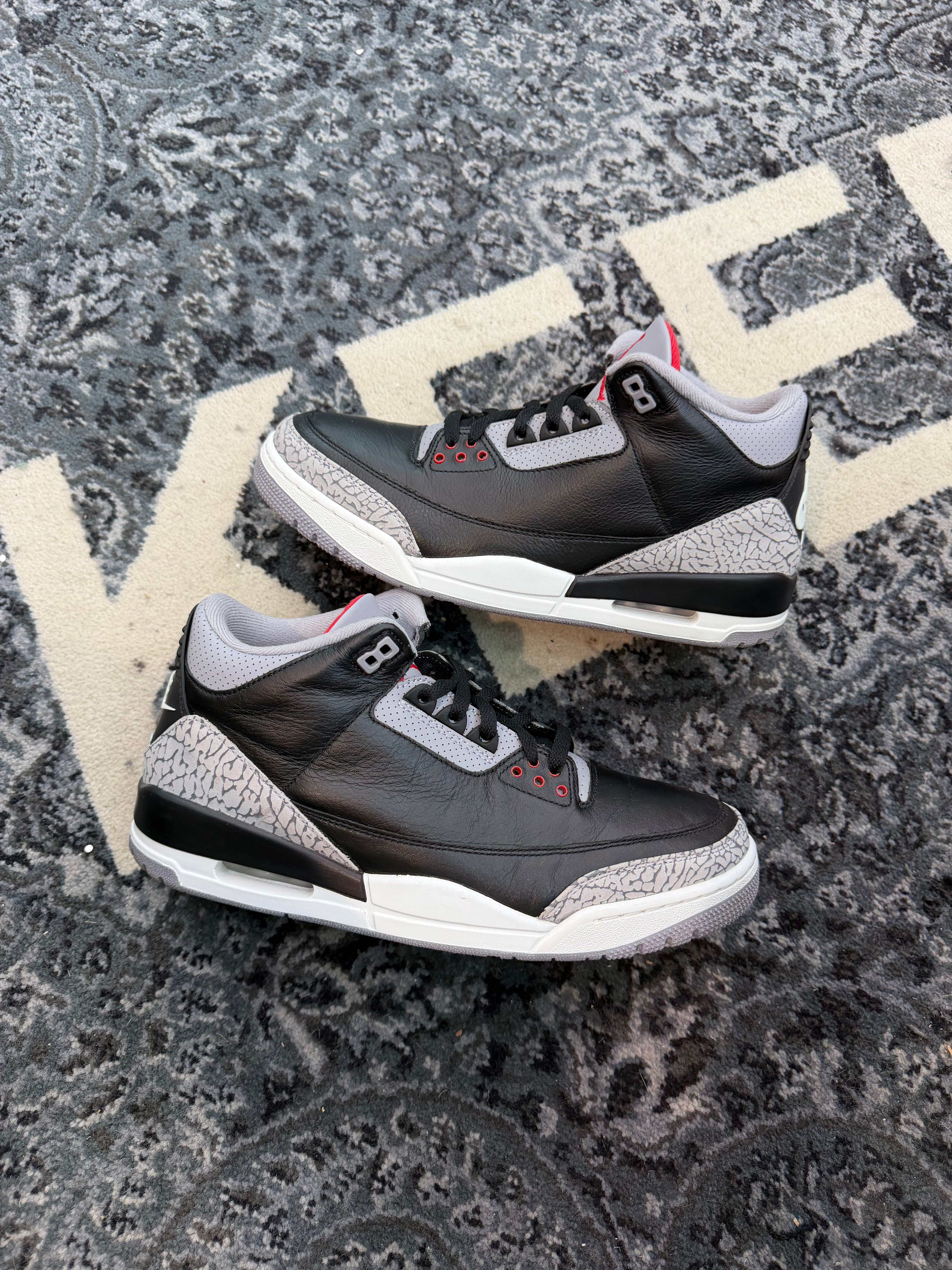 Jordan 3 “Black Cement”