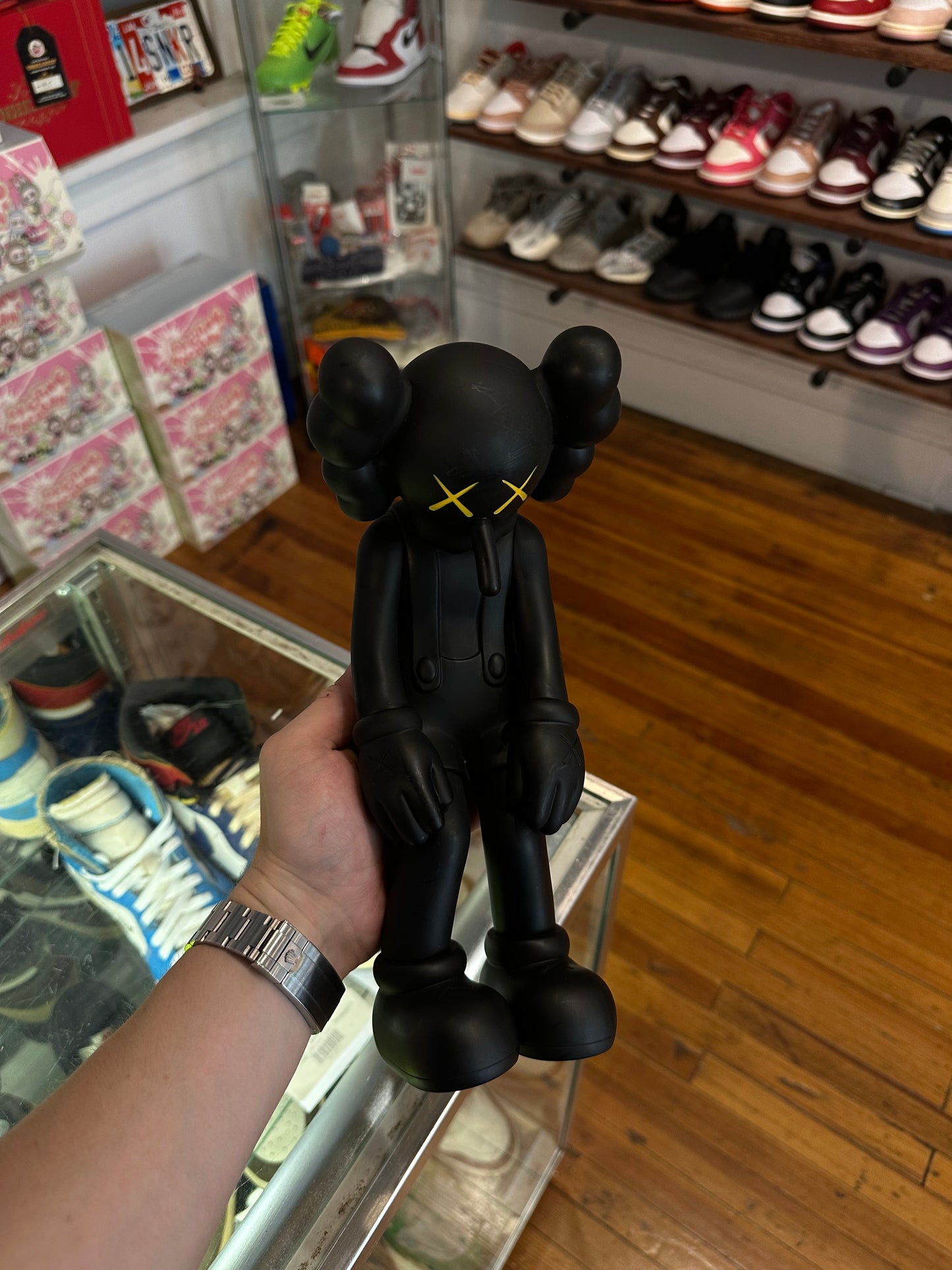 Kaws Small Lie Figure “Black”