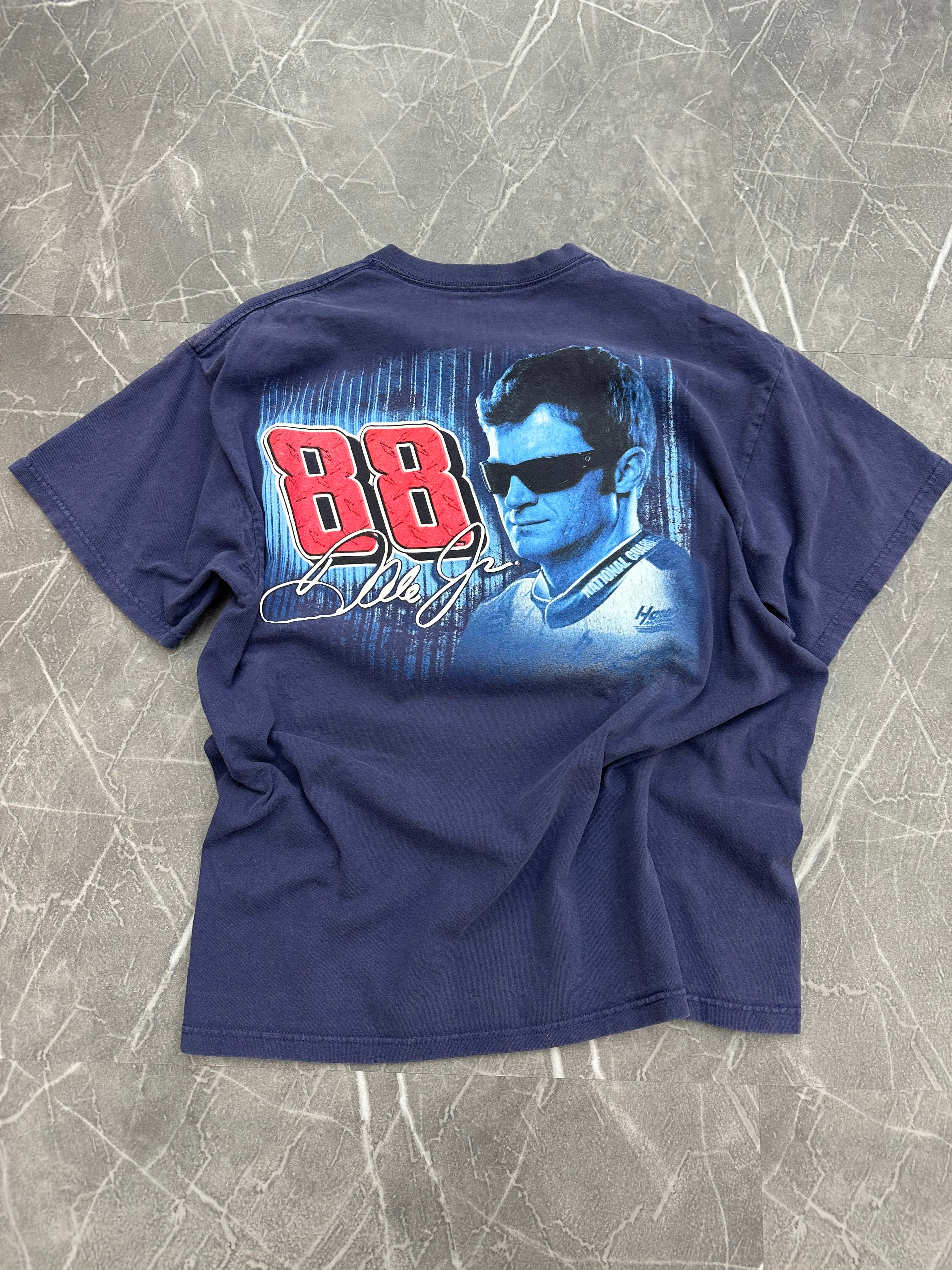 Vintage Dale Earnhardt JR NASCAR Graphic Tee (L)