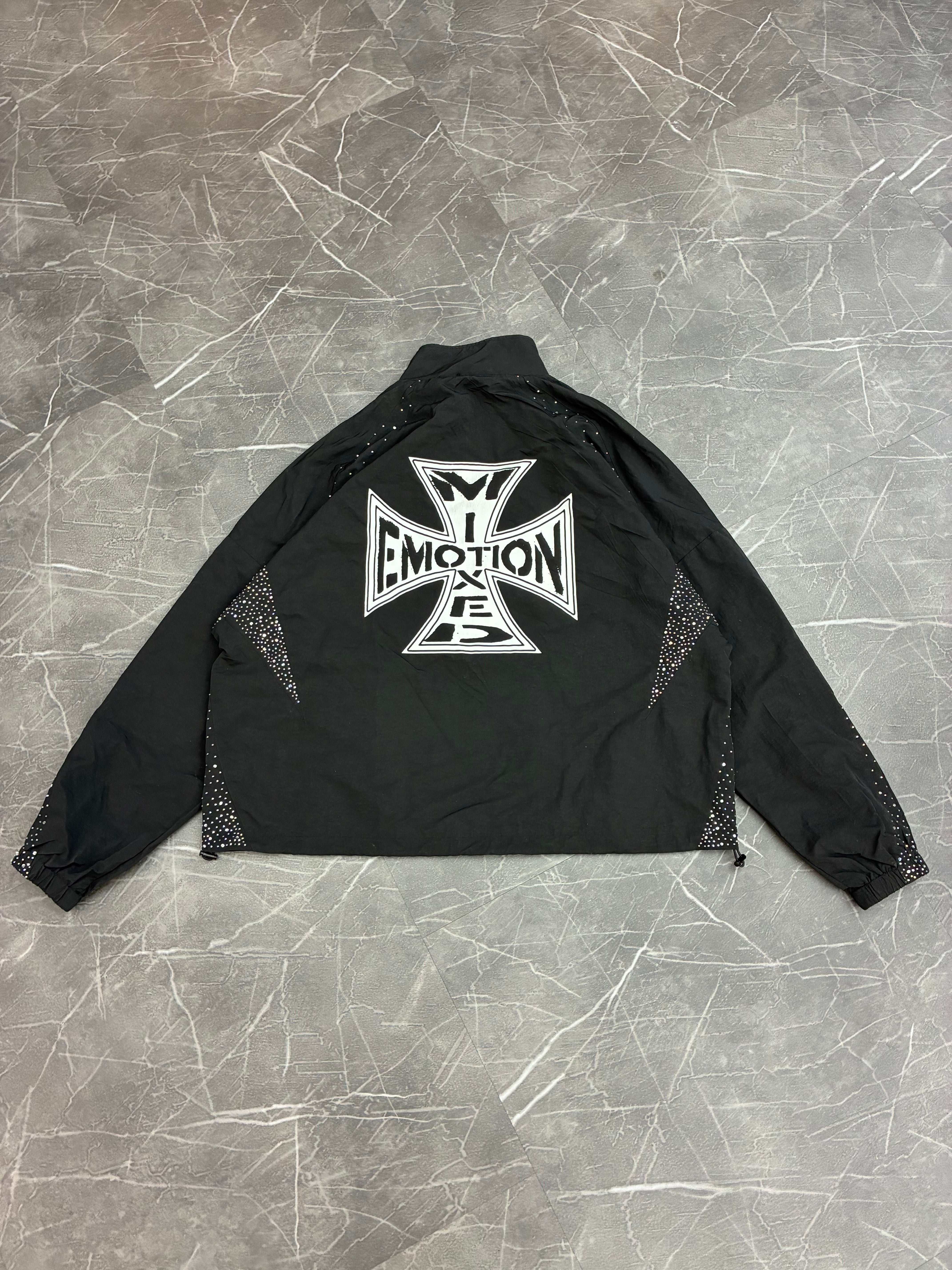 Mixed Emotions Classic Nylon Jacket “Black”