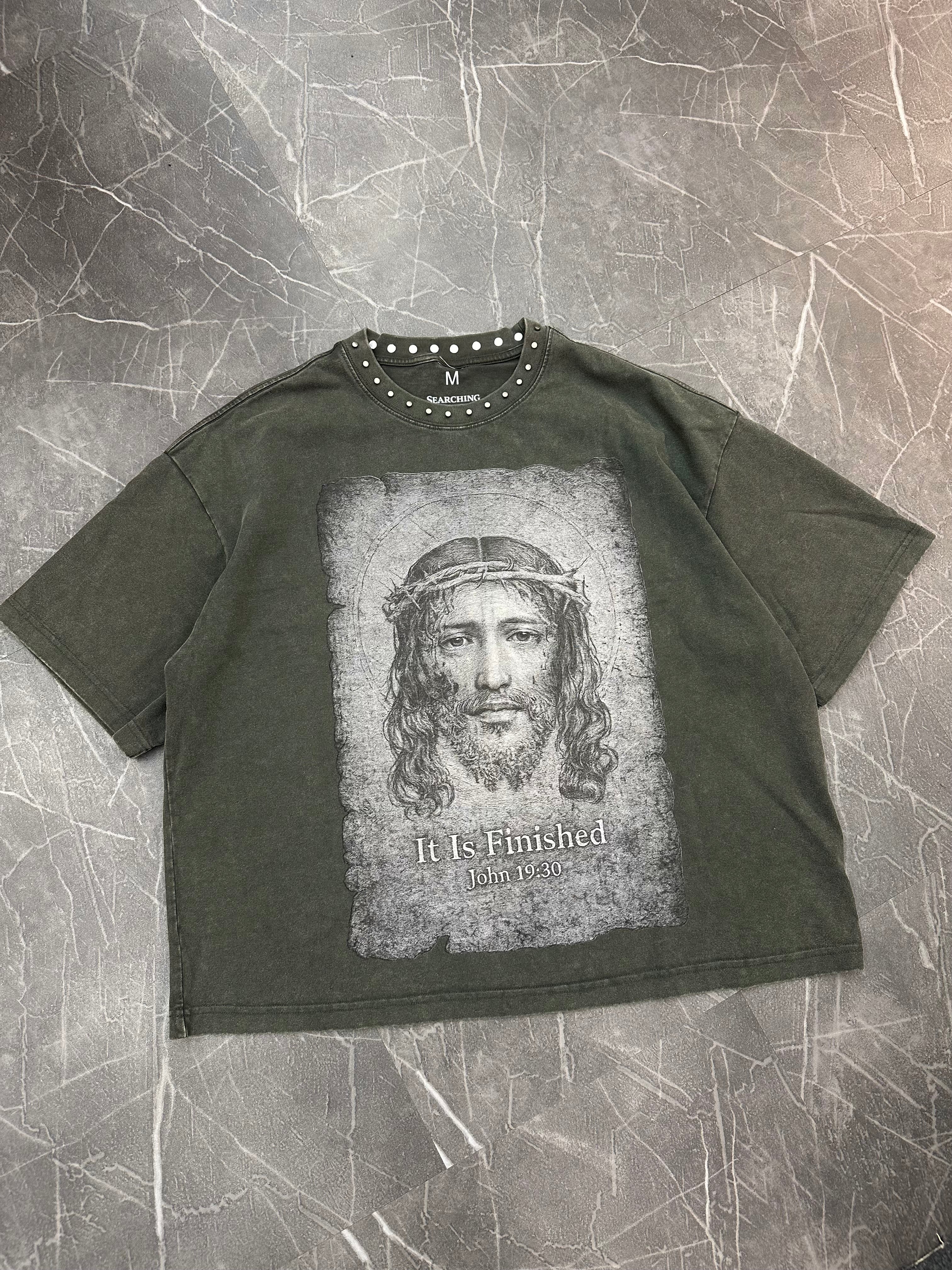 Searching Shepherd Veraikon Tee “Studded Grey”
