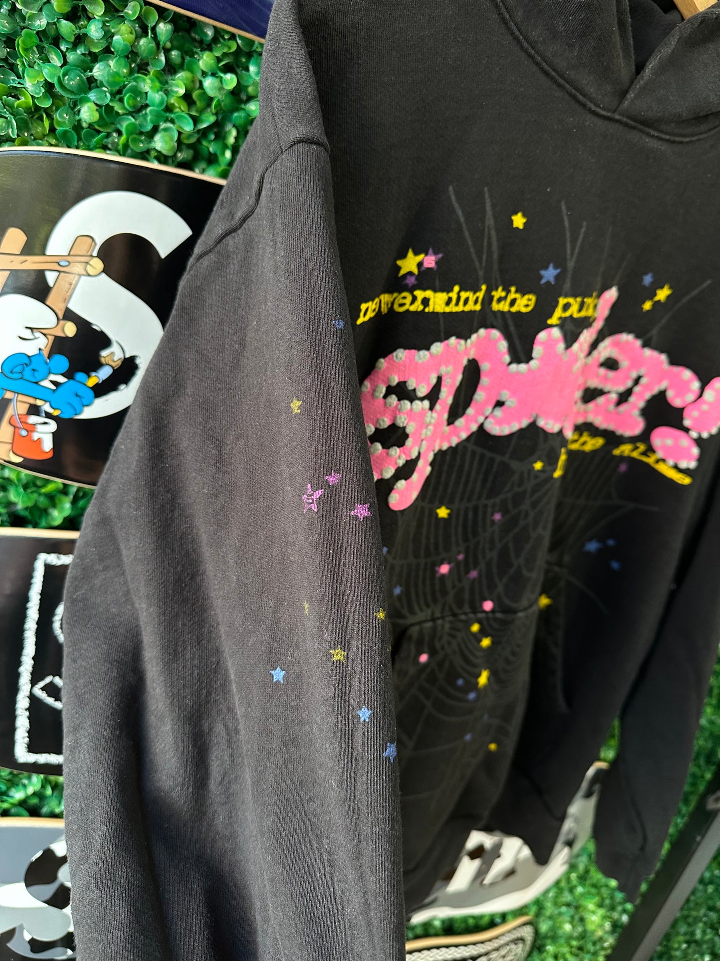 Sp5der Hoodie V2 “P*NK”