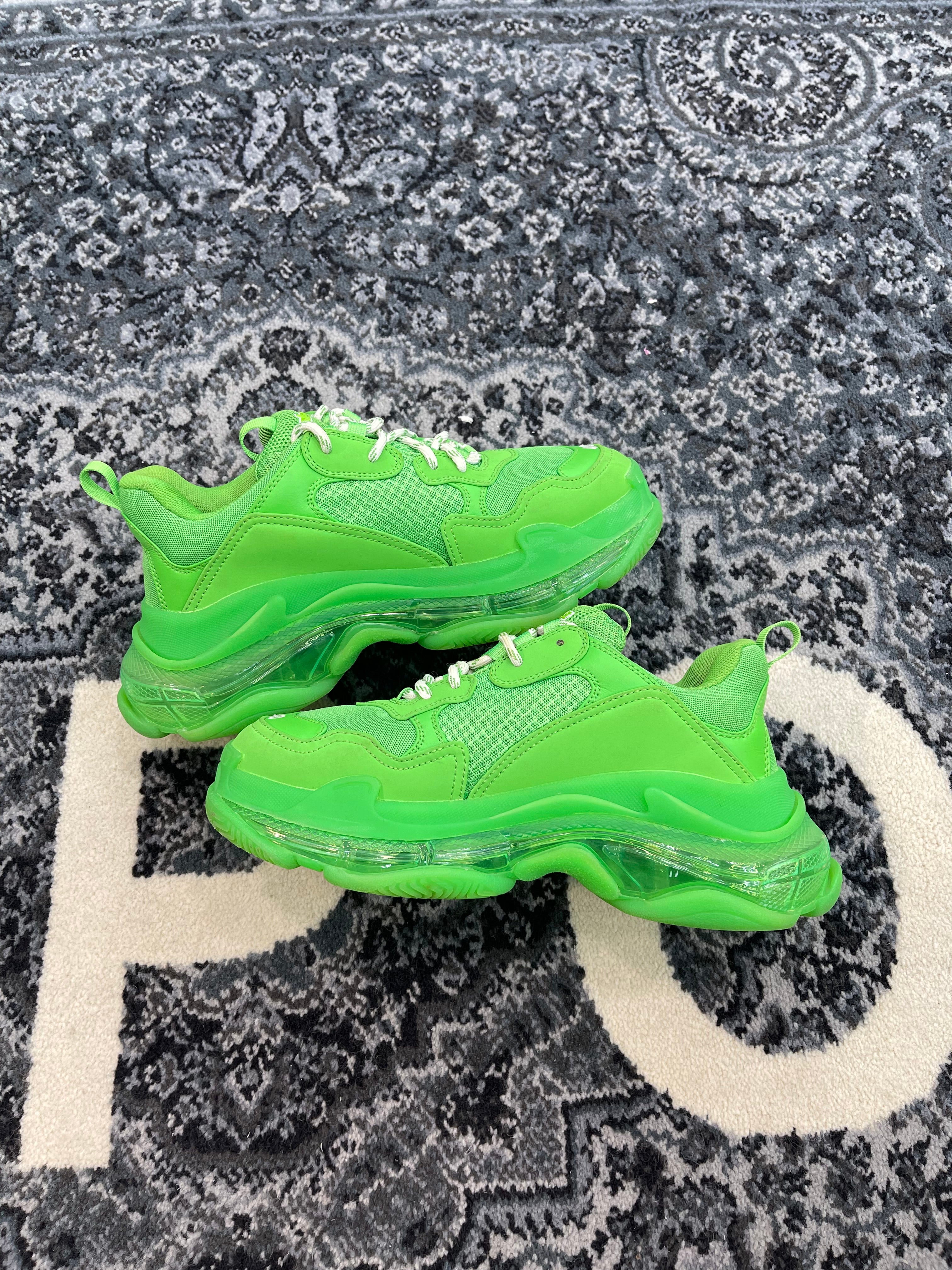 Balenciaga Triple S “Neon Green”