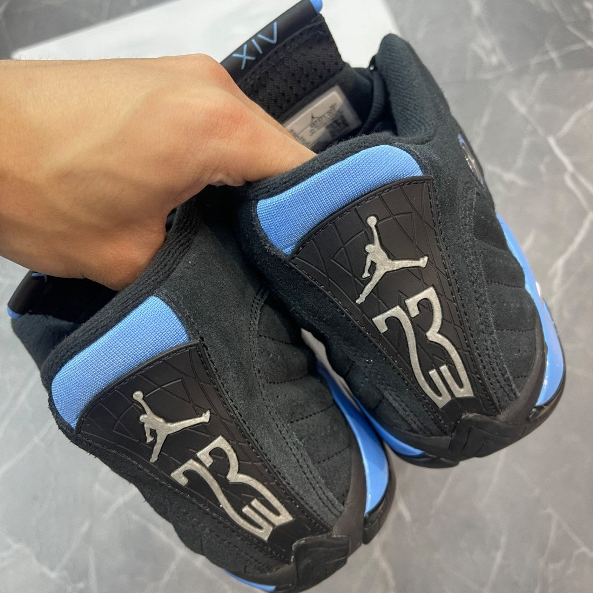 Jordan 14 Retro Black University Blue (2026) - Image 4