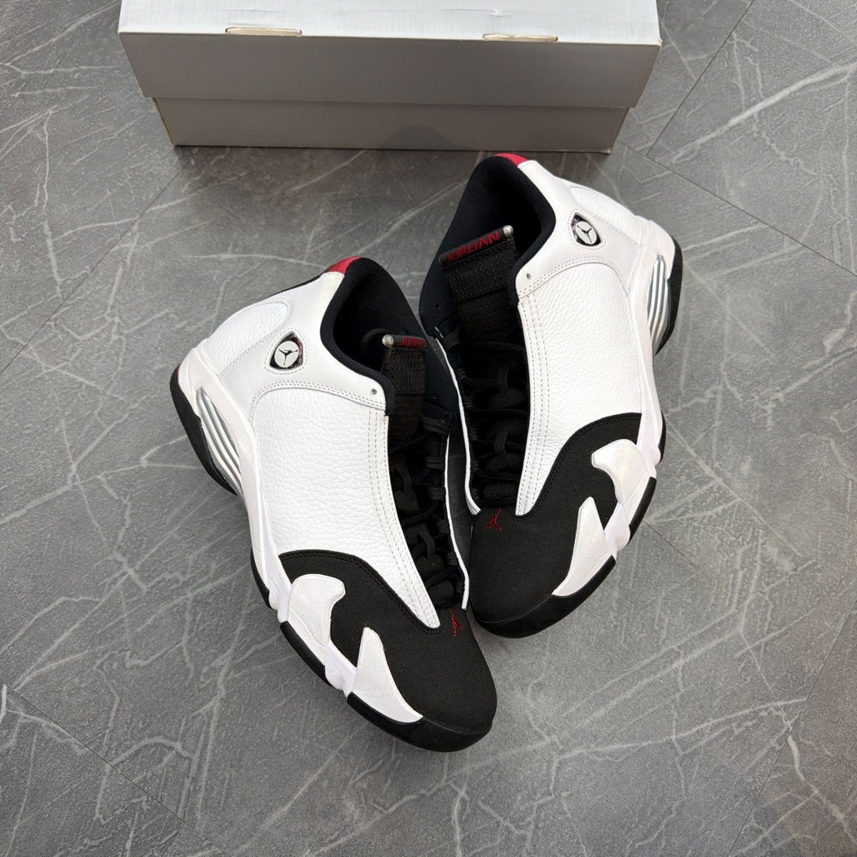 Jordan 14 Retro Black Toe (2024) (Size 11.5) (Lightly Worn)
