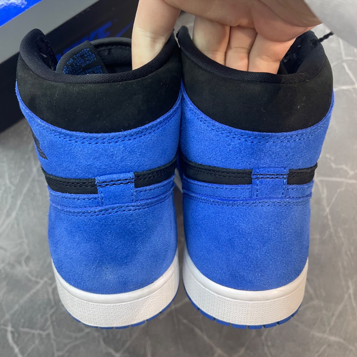 Jordan 1 Retro High OG Royal Reimagined (Size 10) (Lightly Worn)