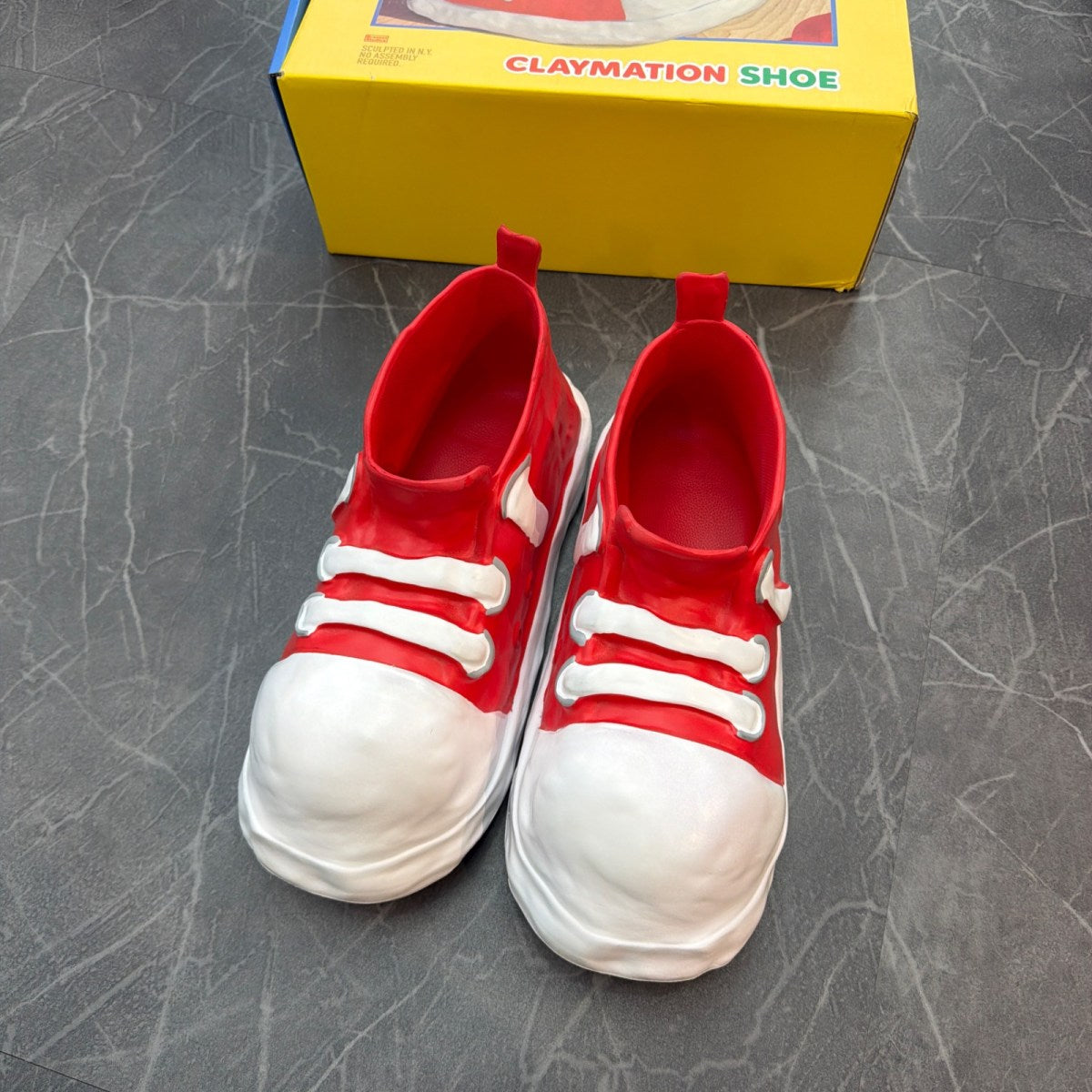 Bravest Studios Clay Shoe 'Red White' - Image 6