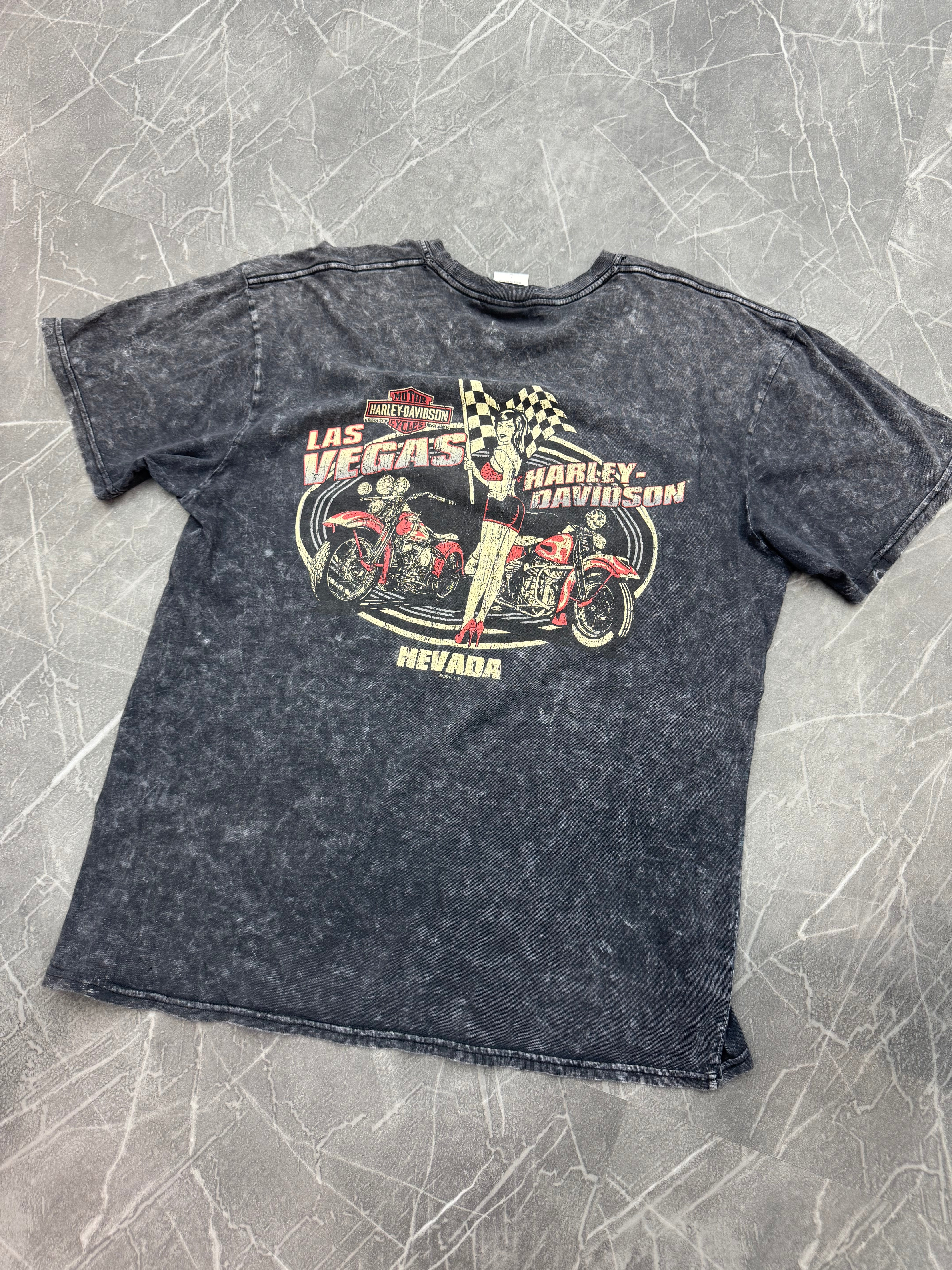 Harley Davidson Las Vegas Nevada Racing Tee (L)