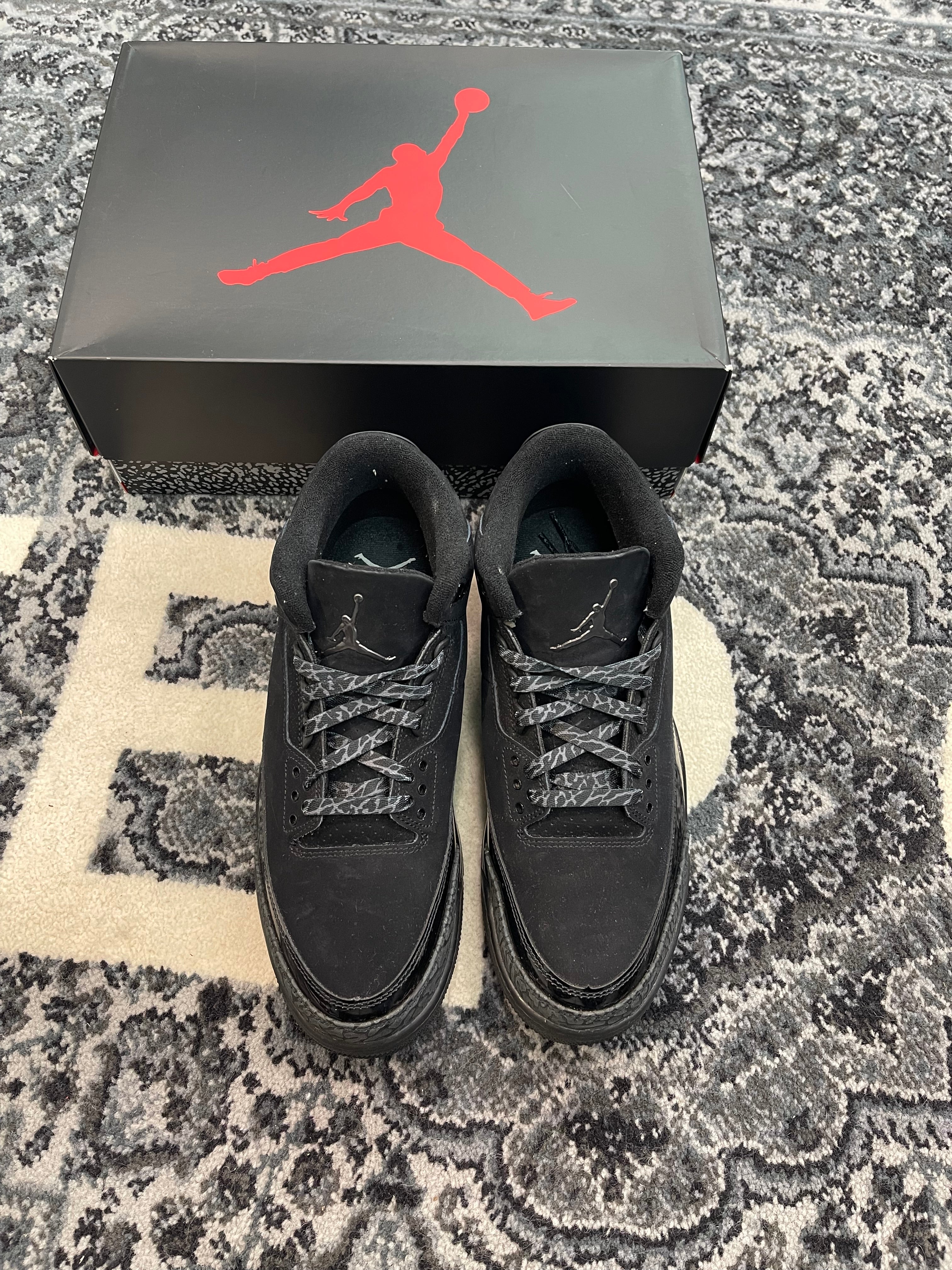 Jordan 3 “Black Cat”