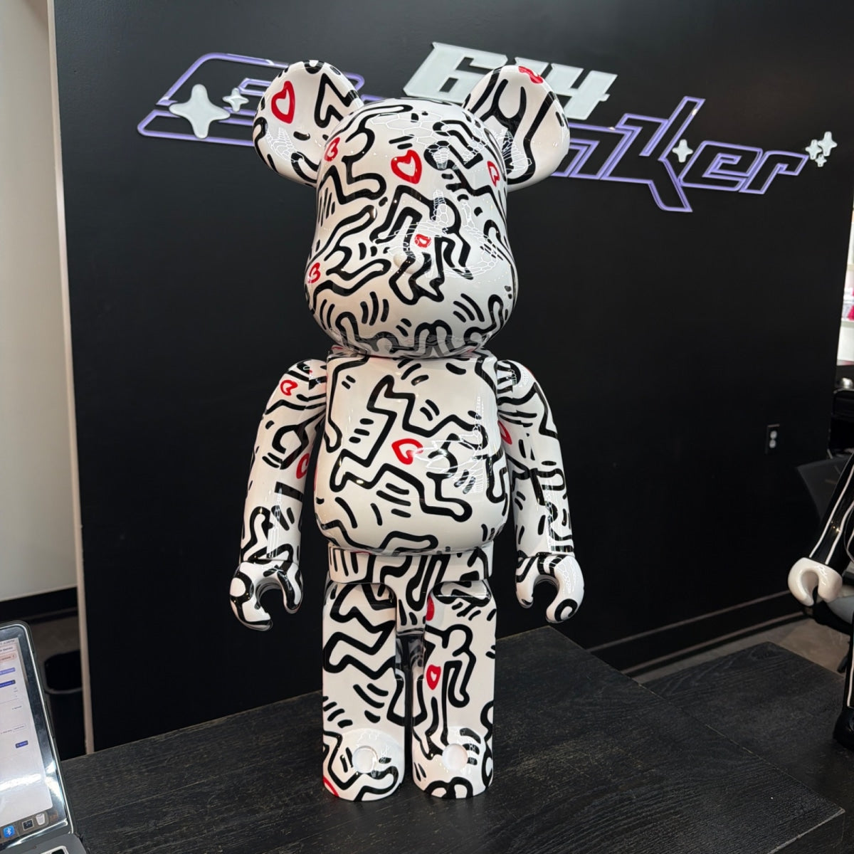 Bearbrick Keith Haring #8 1000% - Image 1
