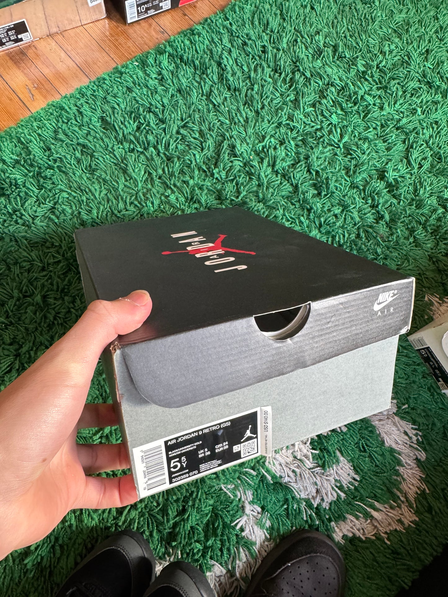 Jordan 9 “Charcoal”